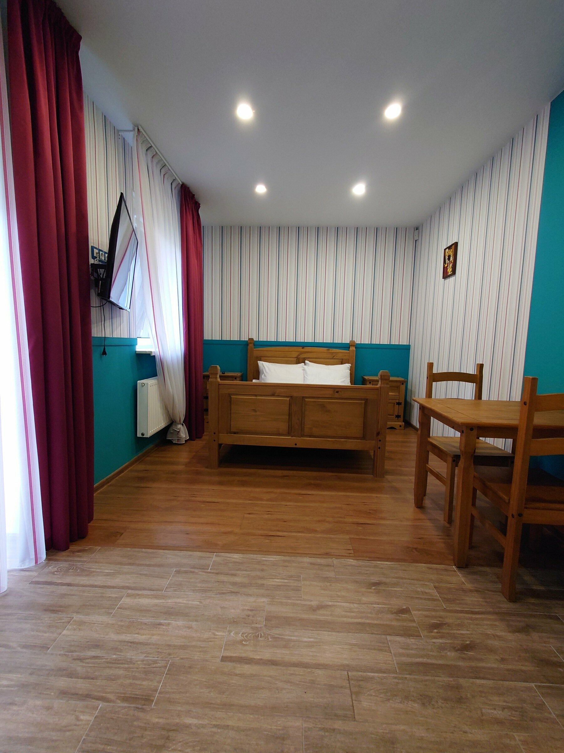 Двухместный номер с 1 кроватью и балконом