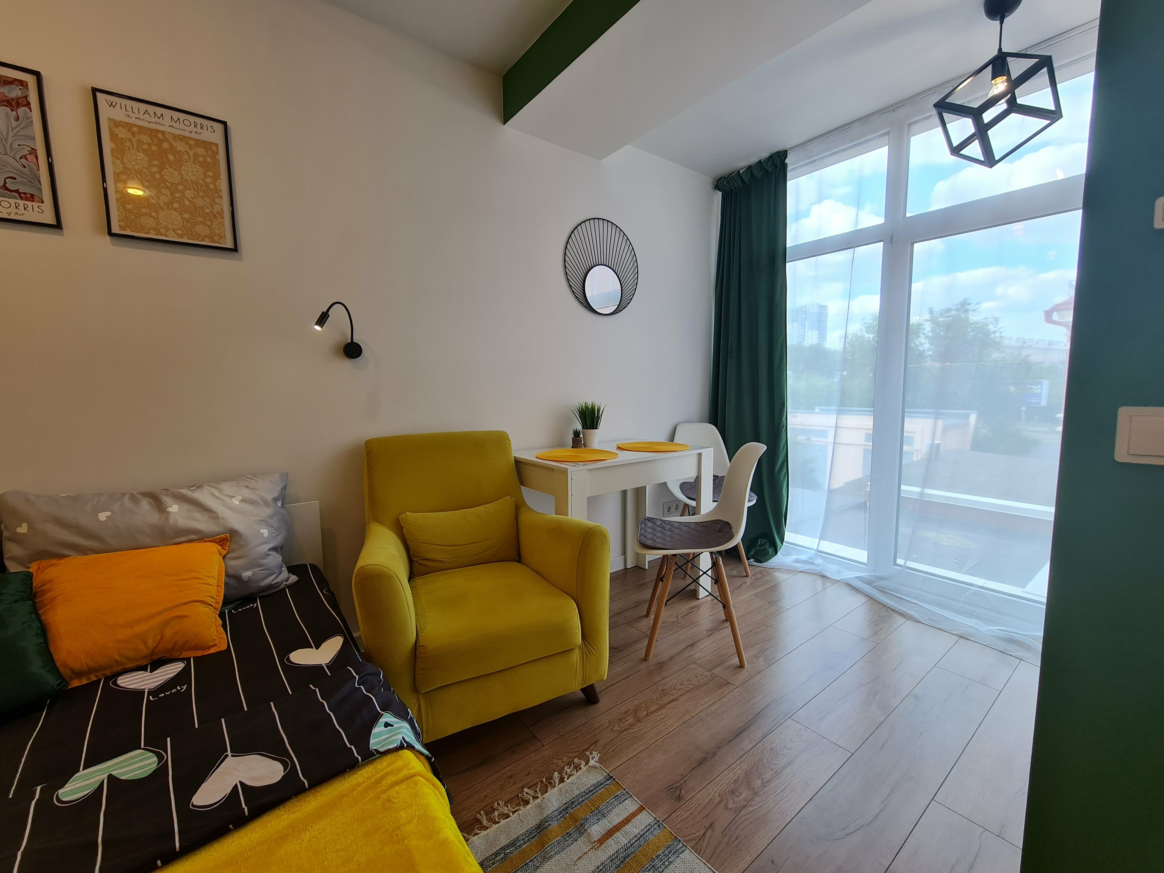 Двухместный номер с 1 кроватью Зелёный