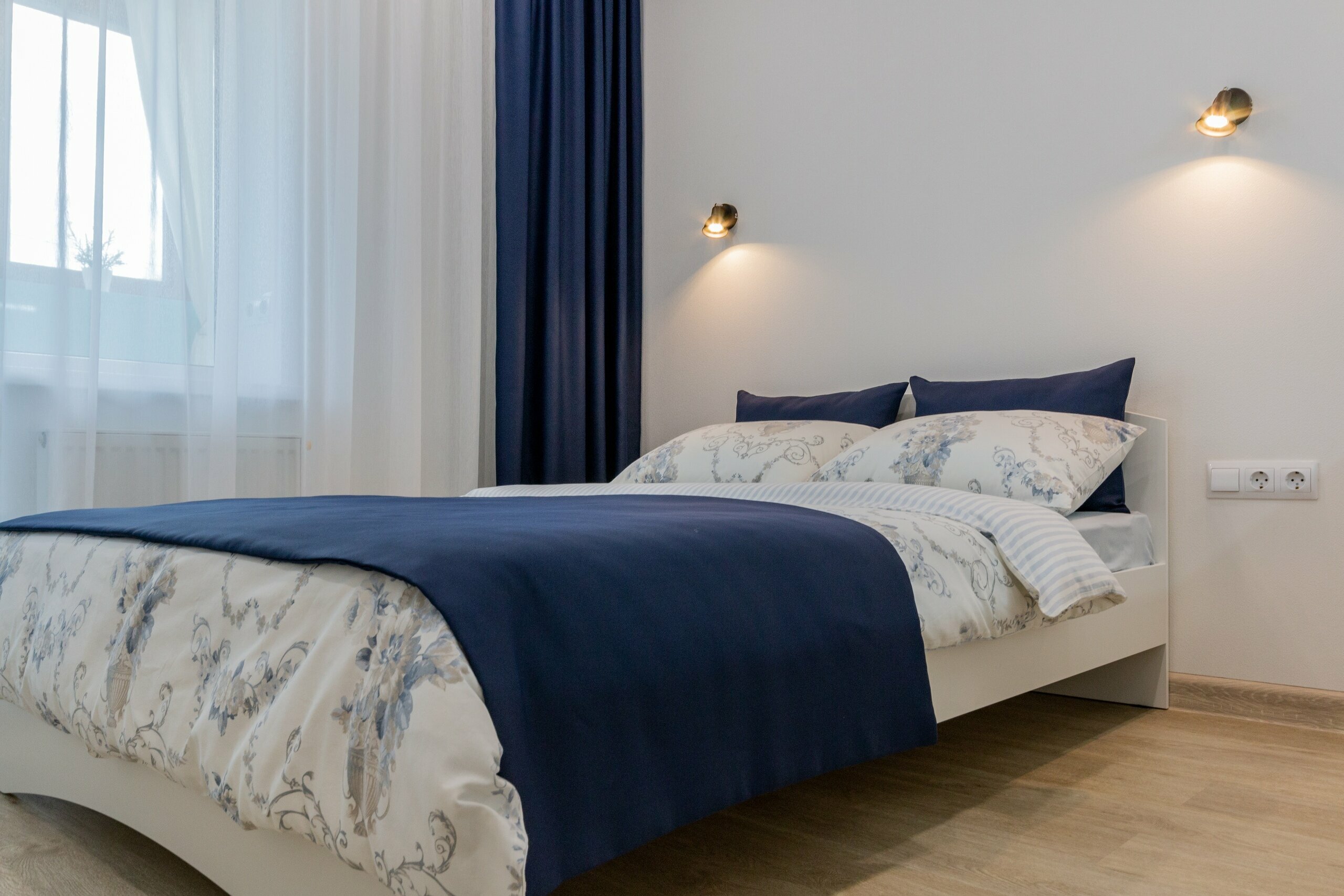 Двухместный номер с 1 кроватью и балконом