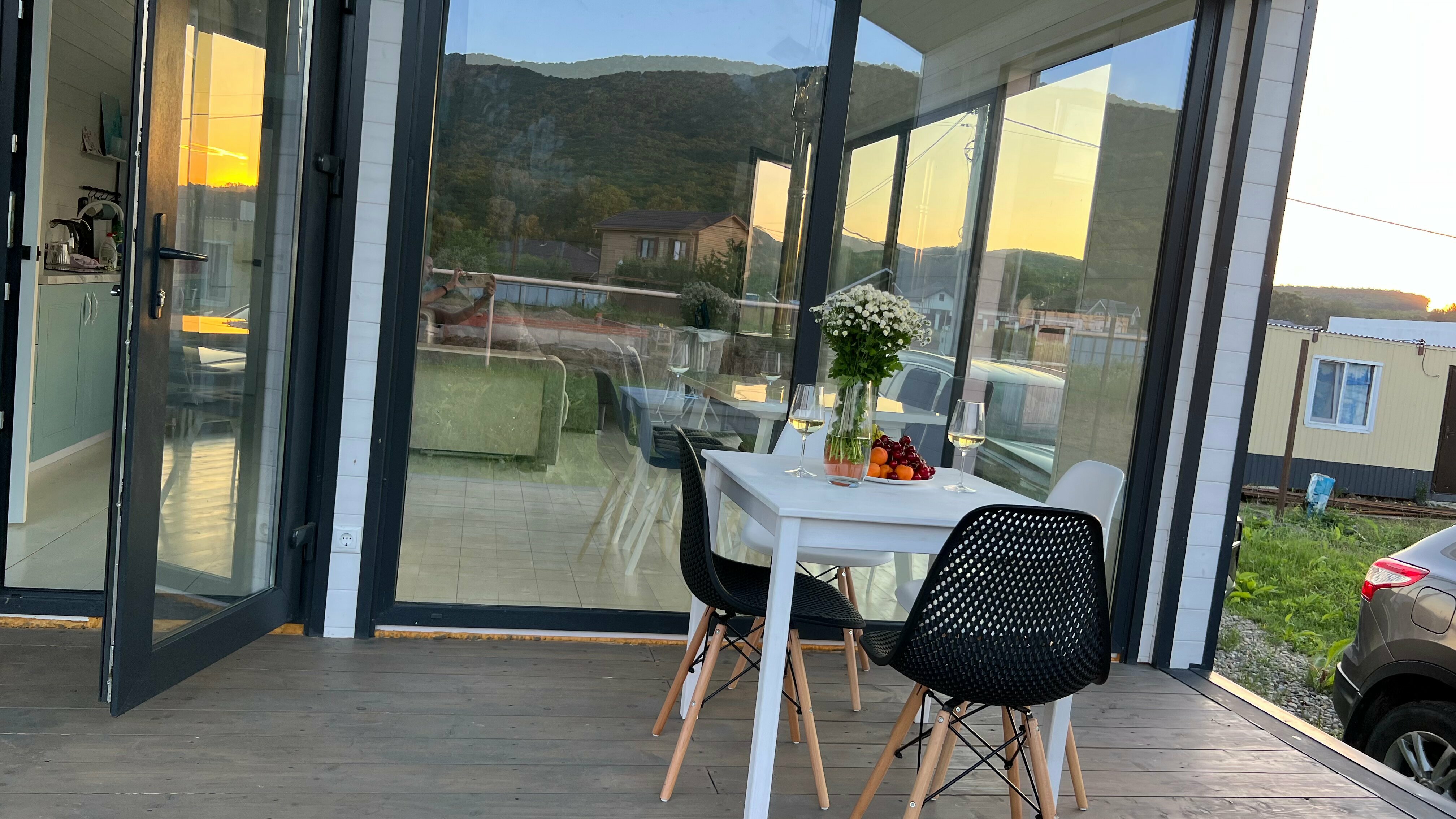 Семейный номер с видом на горы