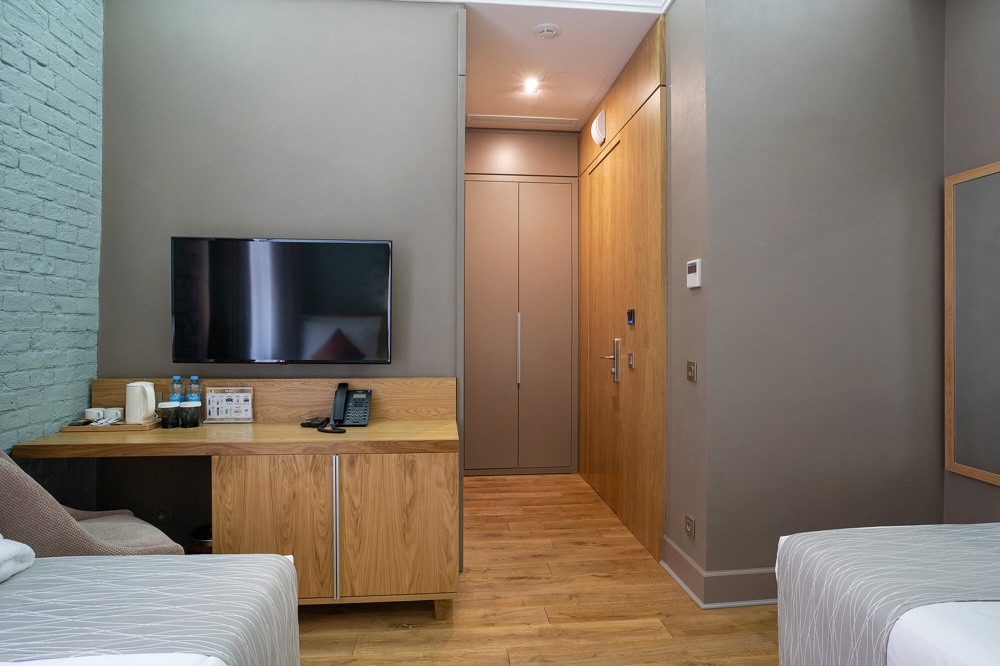 Стандартный двухместный номер с 1 кроватью или 2 отдельными кроватями