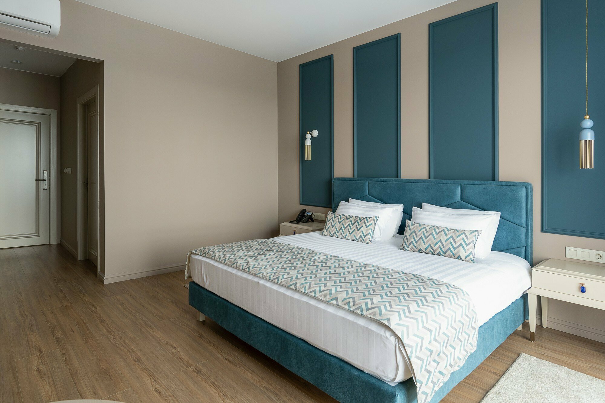 Двухместный номер с 1 кроватью и балконом, вид на море