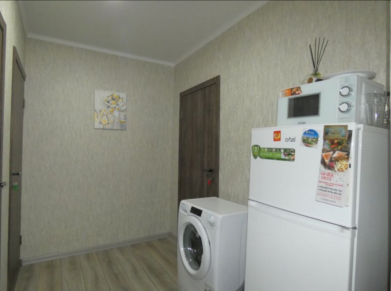 Трехместный номер с видом на горы