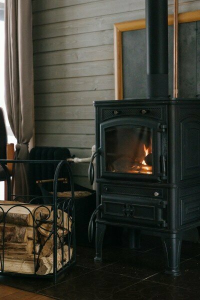 Шале с камином