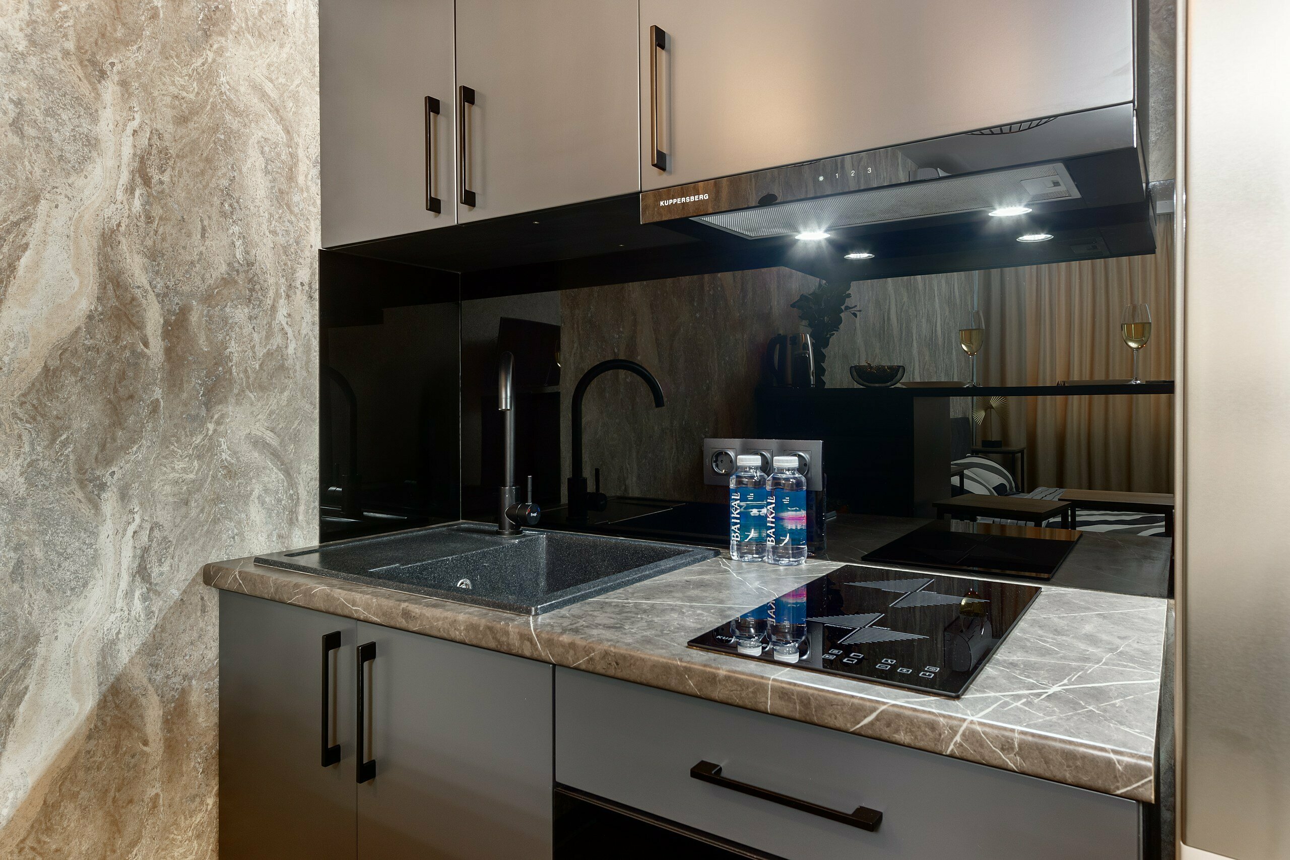 Апартаменты студия с видом на ДОН 24й этаж