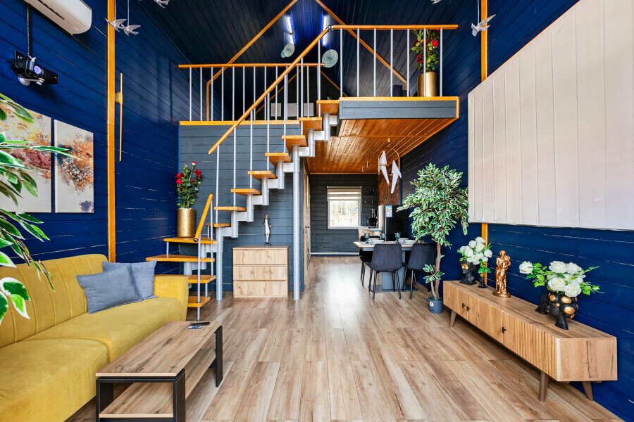 Двухуровневые апартаменты