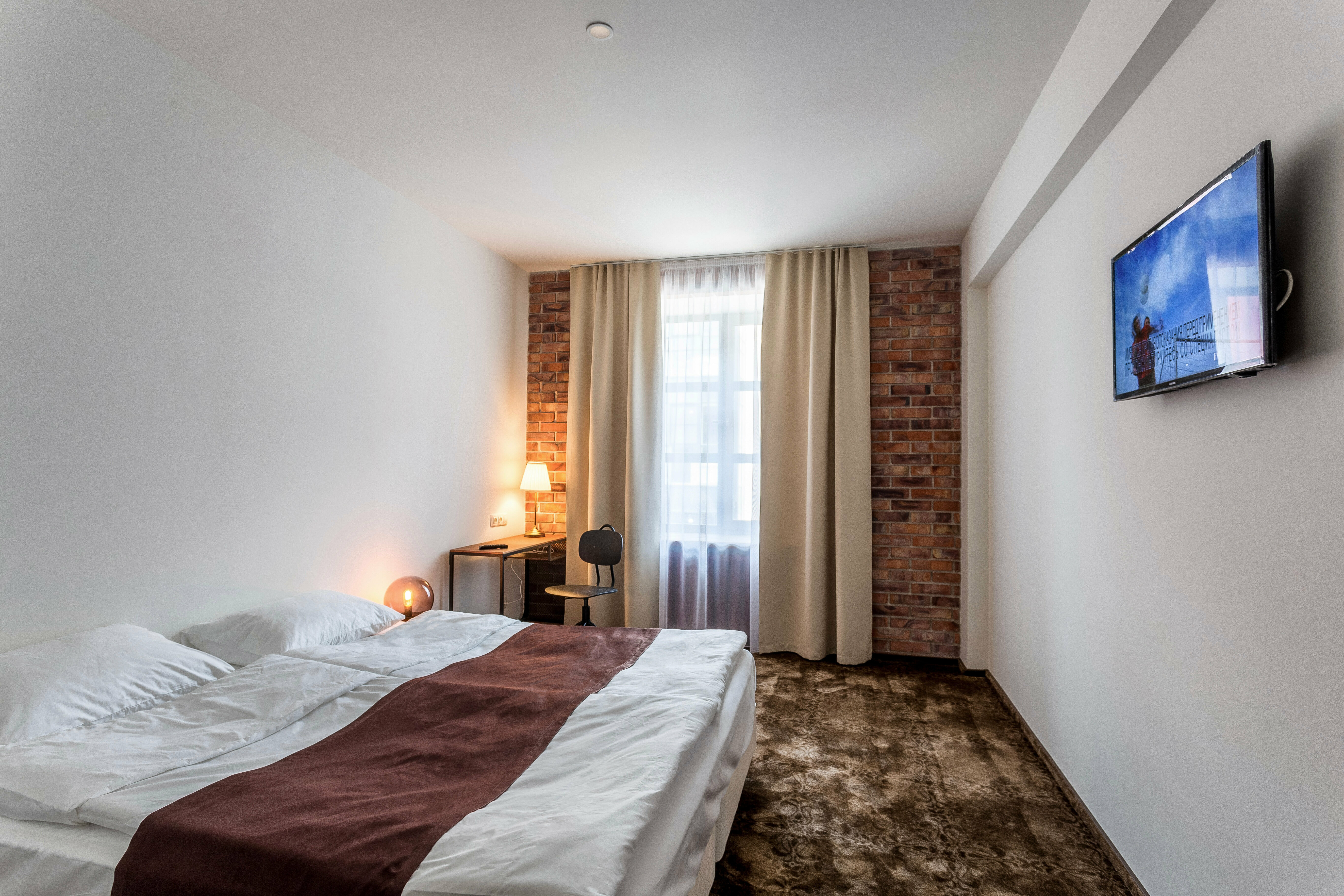 Улучшенный номер с кроватью размера «king-size» или 2 отдельными кроватями