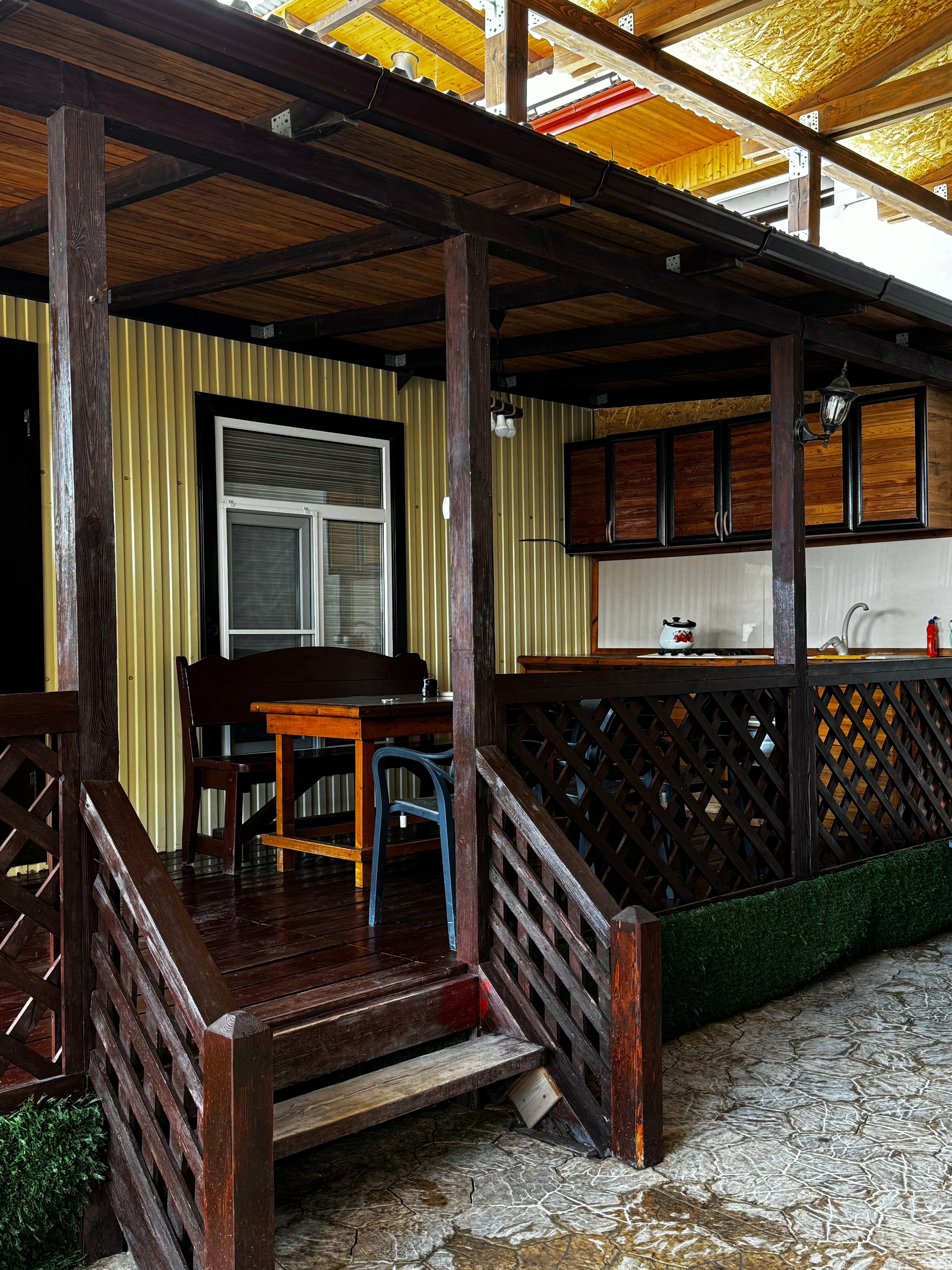 Семейный номер с террасой