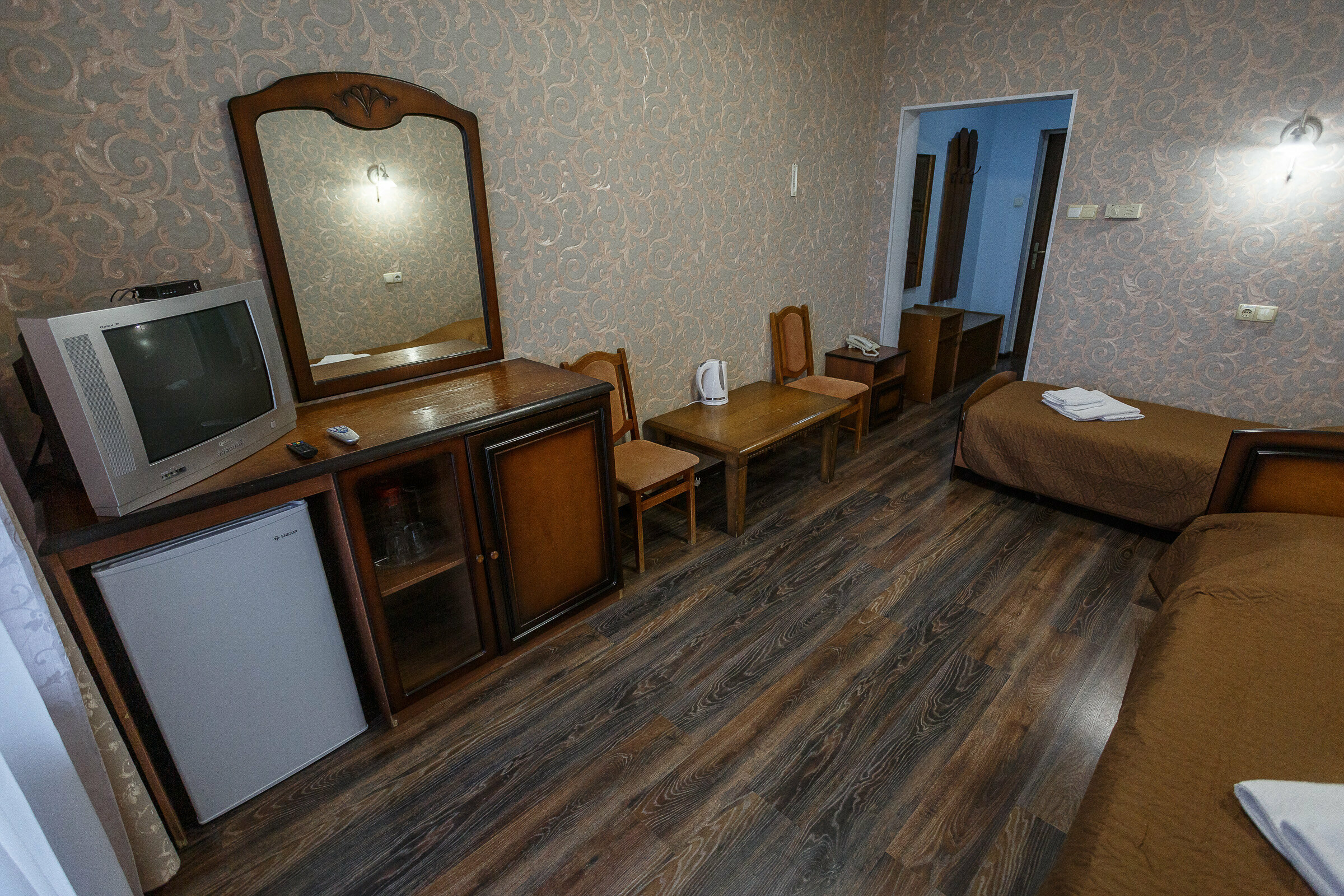 Двухместный номер с 2 отдельными кроватями, вид на море