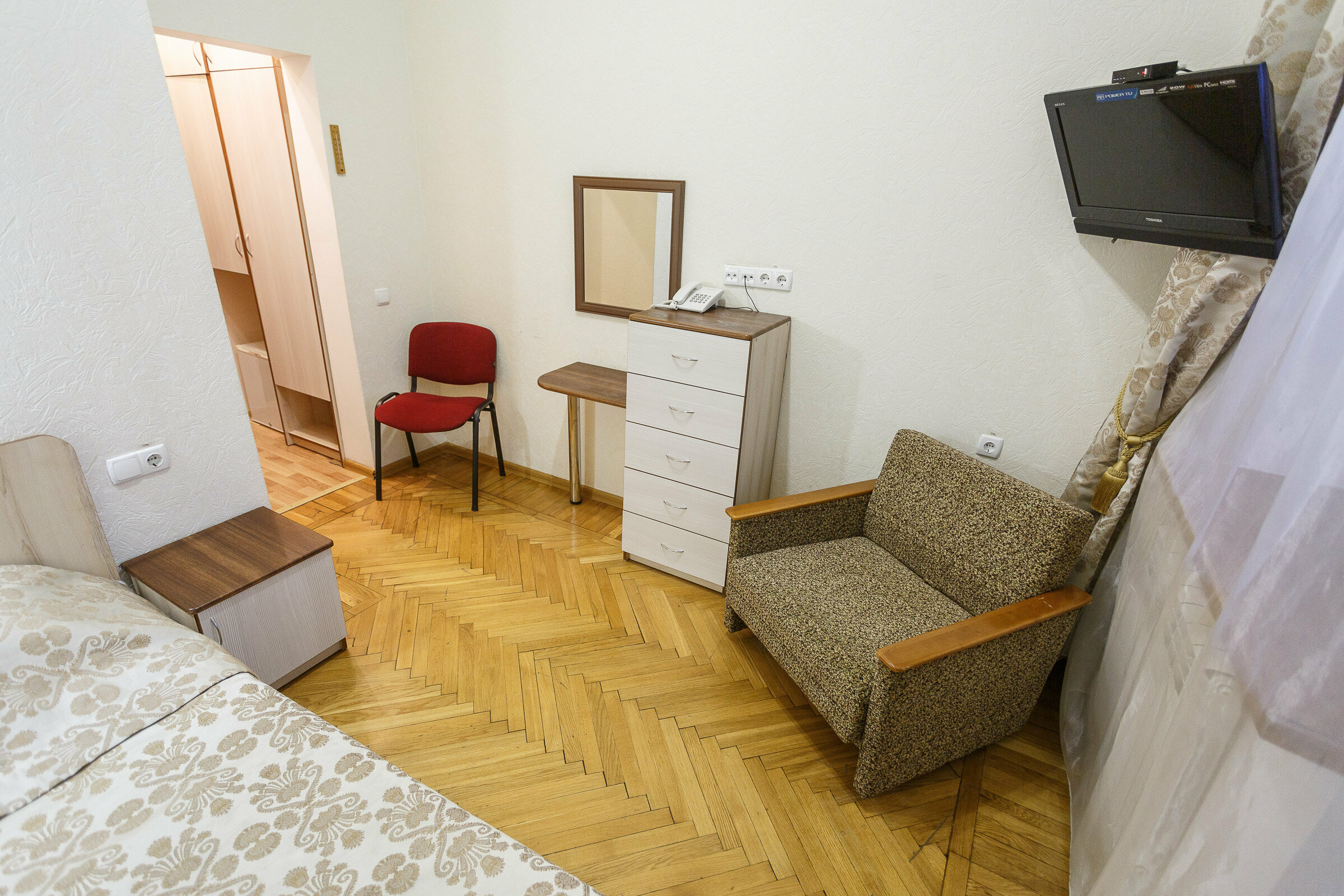 Одноместный номер с балконом