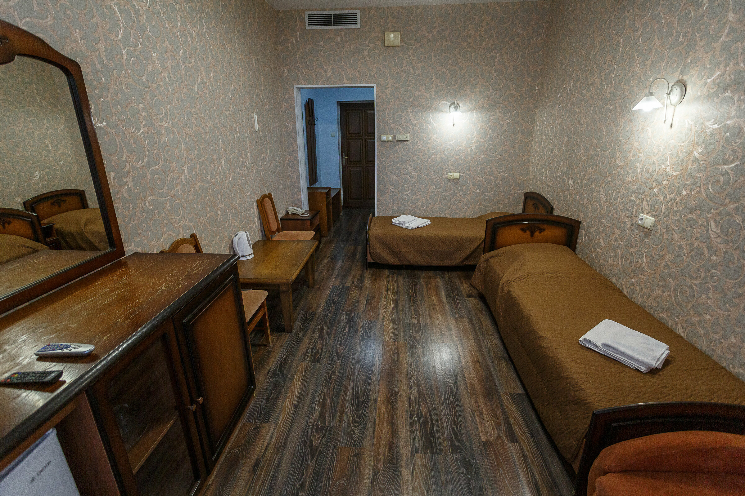 Двухместный номер с 2 отдельными кроватями, вид на море