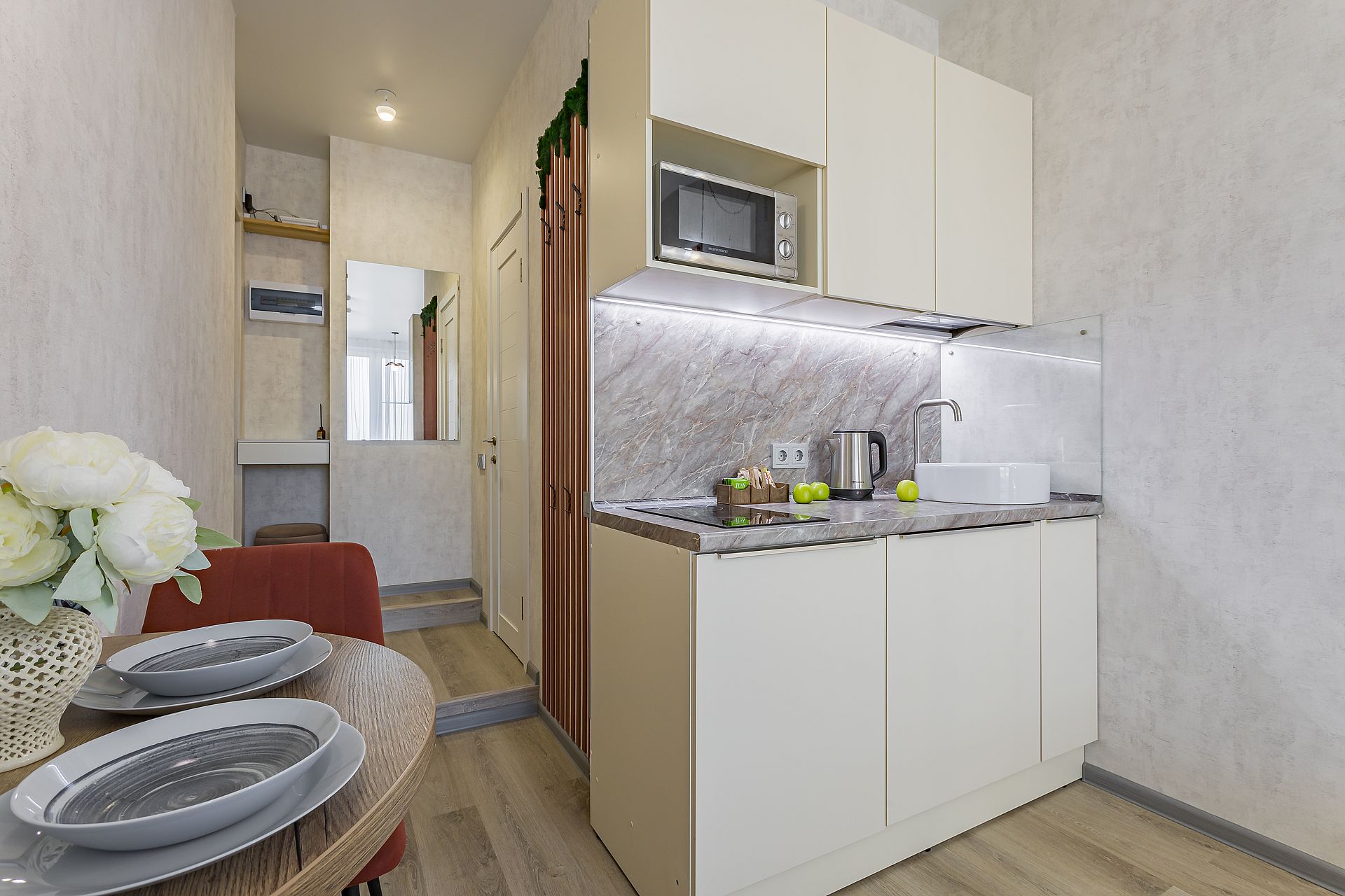 Двухместный номер-студия Делюкс с 1 кроватью