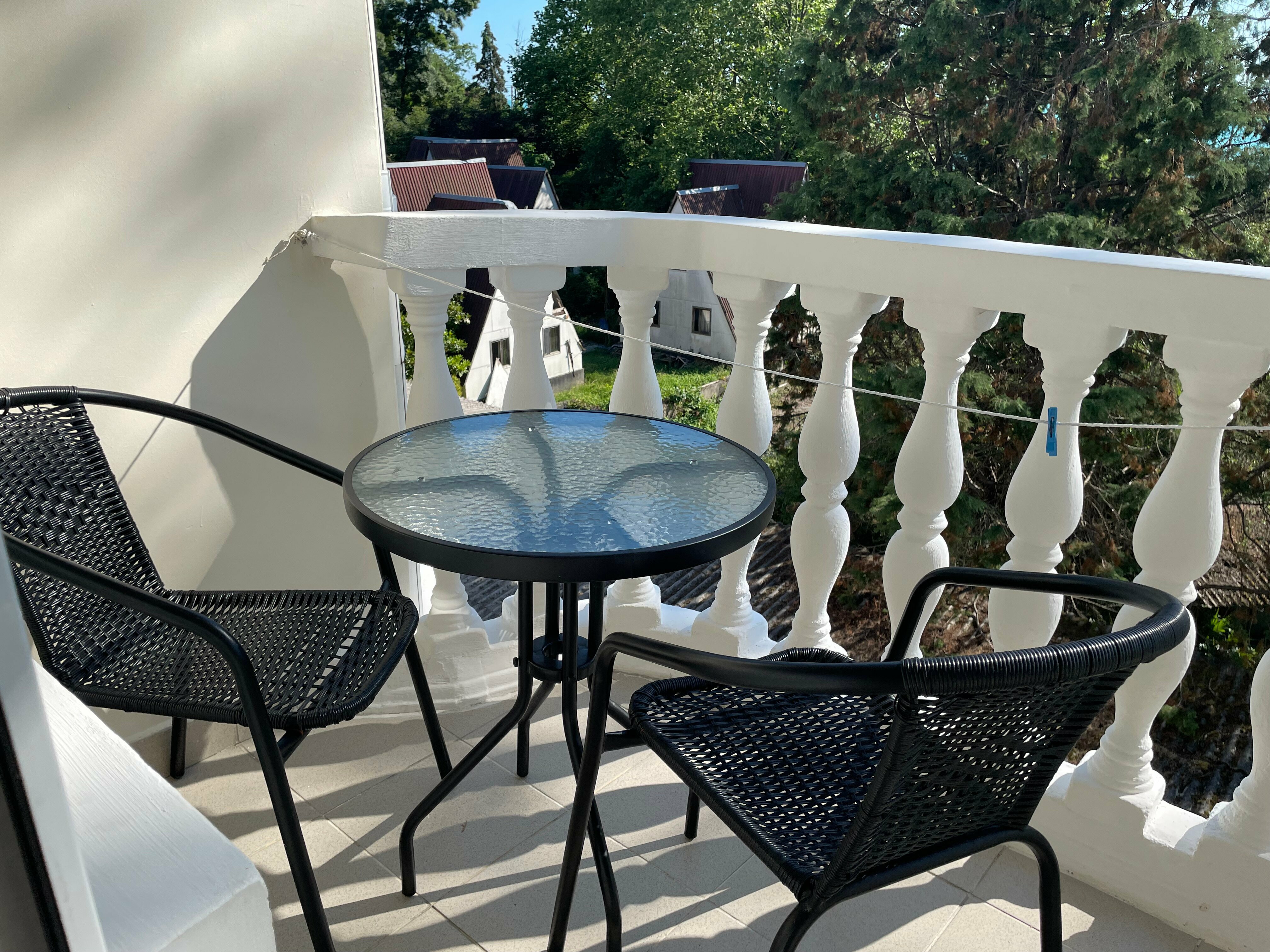 Двухместный номер с 1 кроватью и балконом