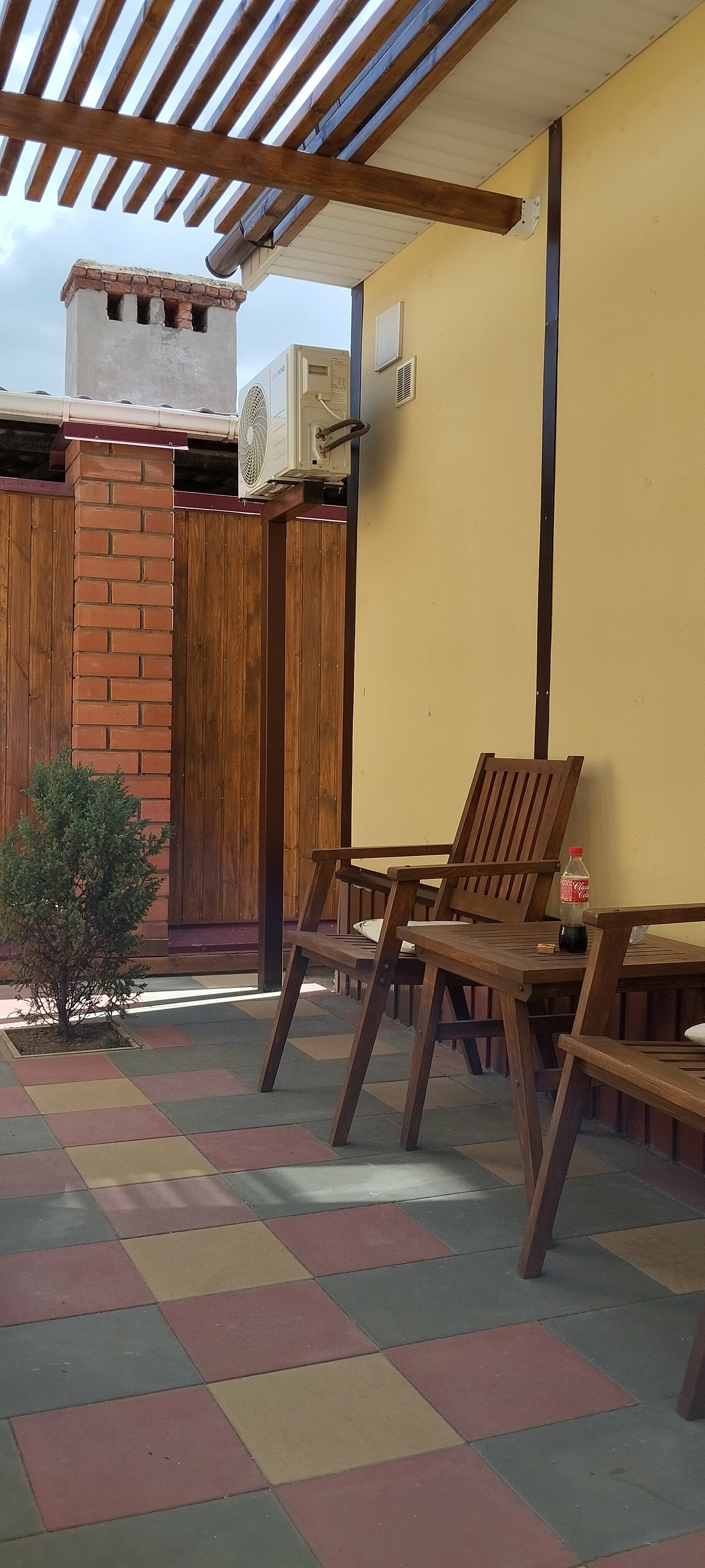 Одноместный номер с террасой