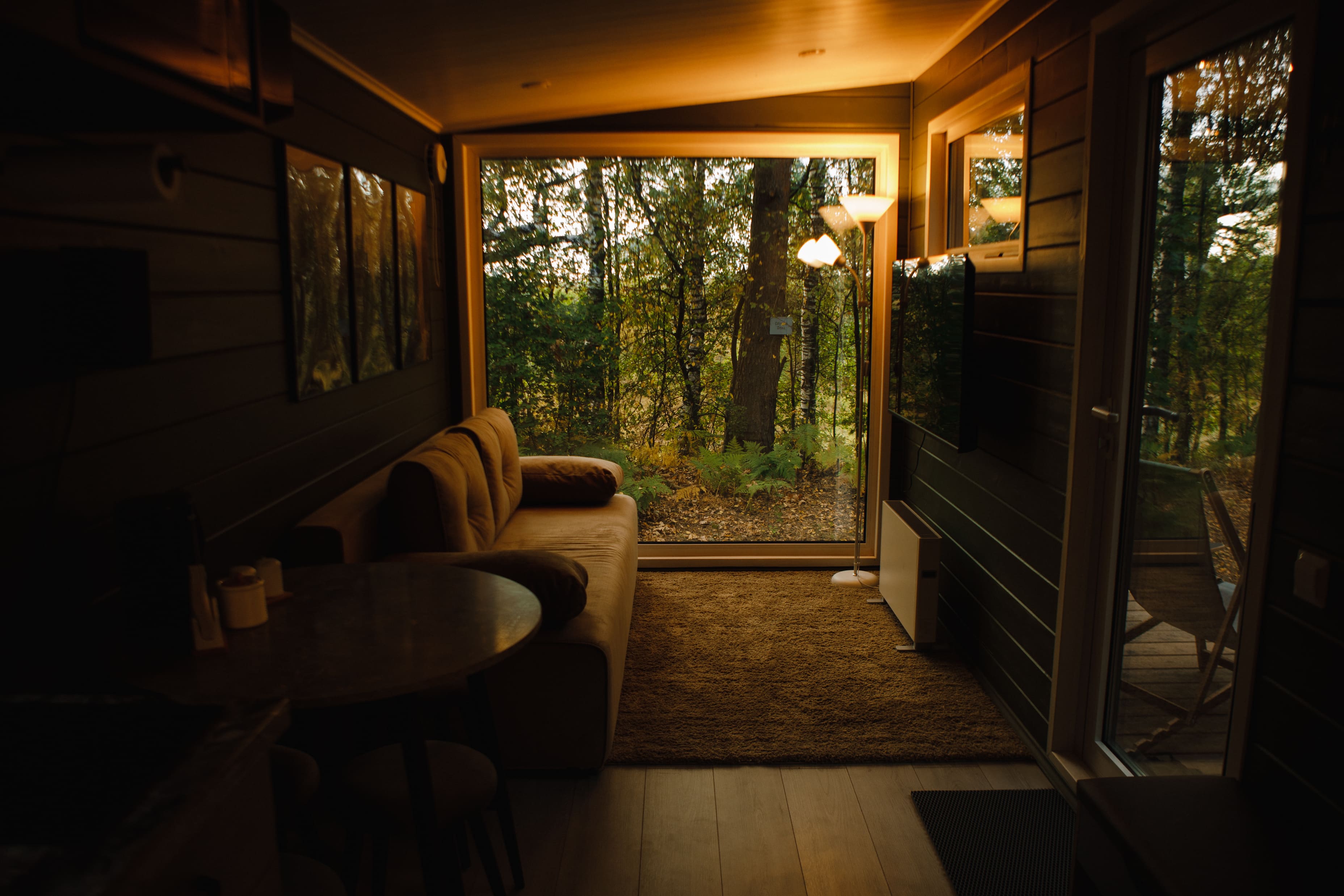 Дом с видом на лес