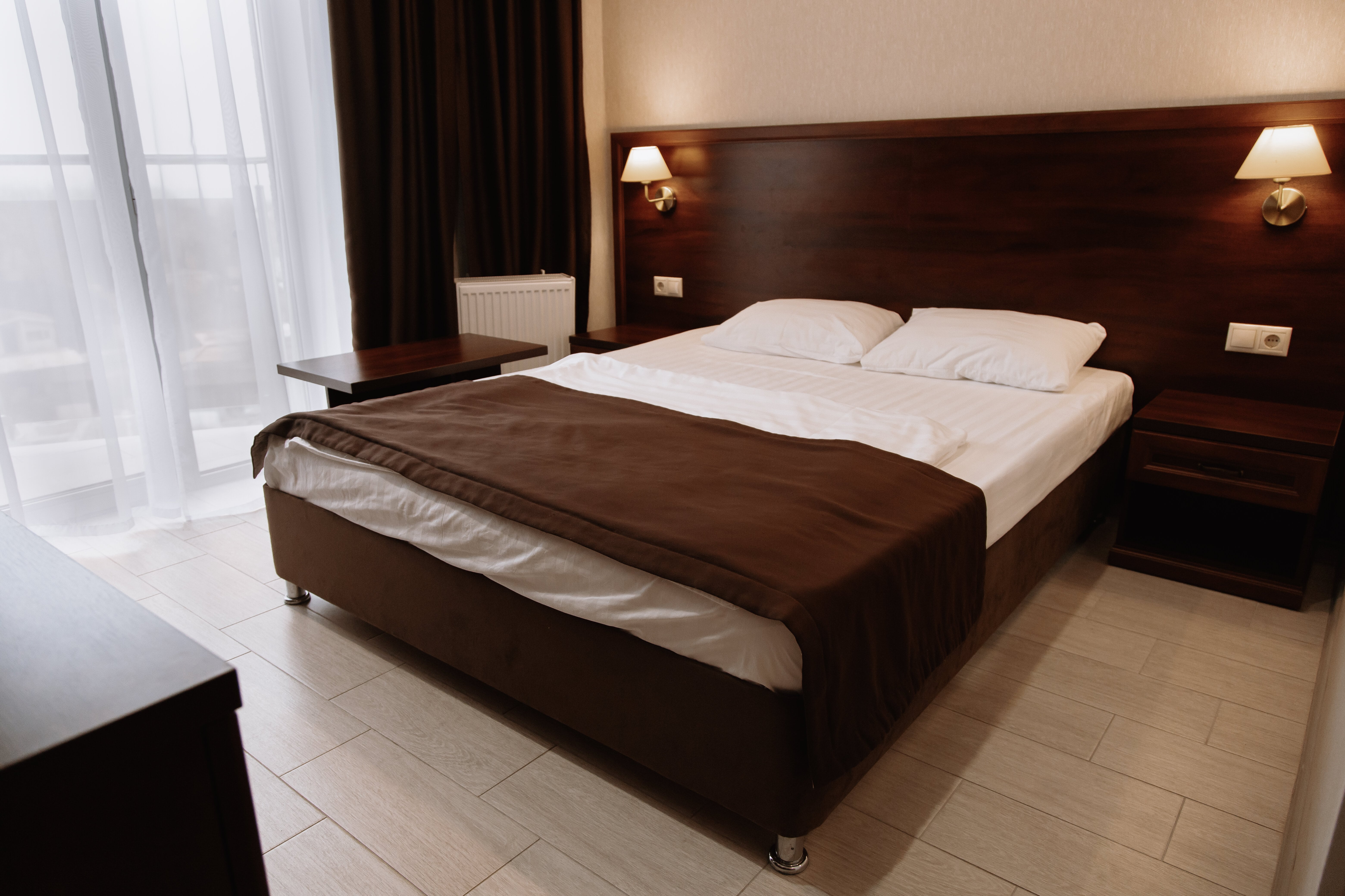 Двухместный номер Делюкс с 1 кроватью и балконом, вид на море