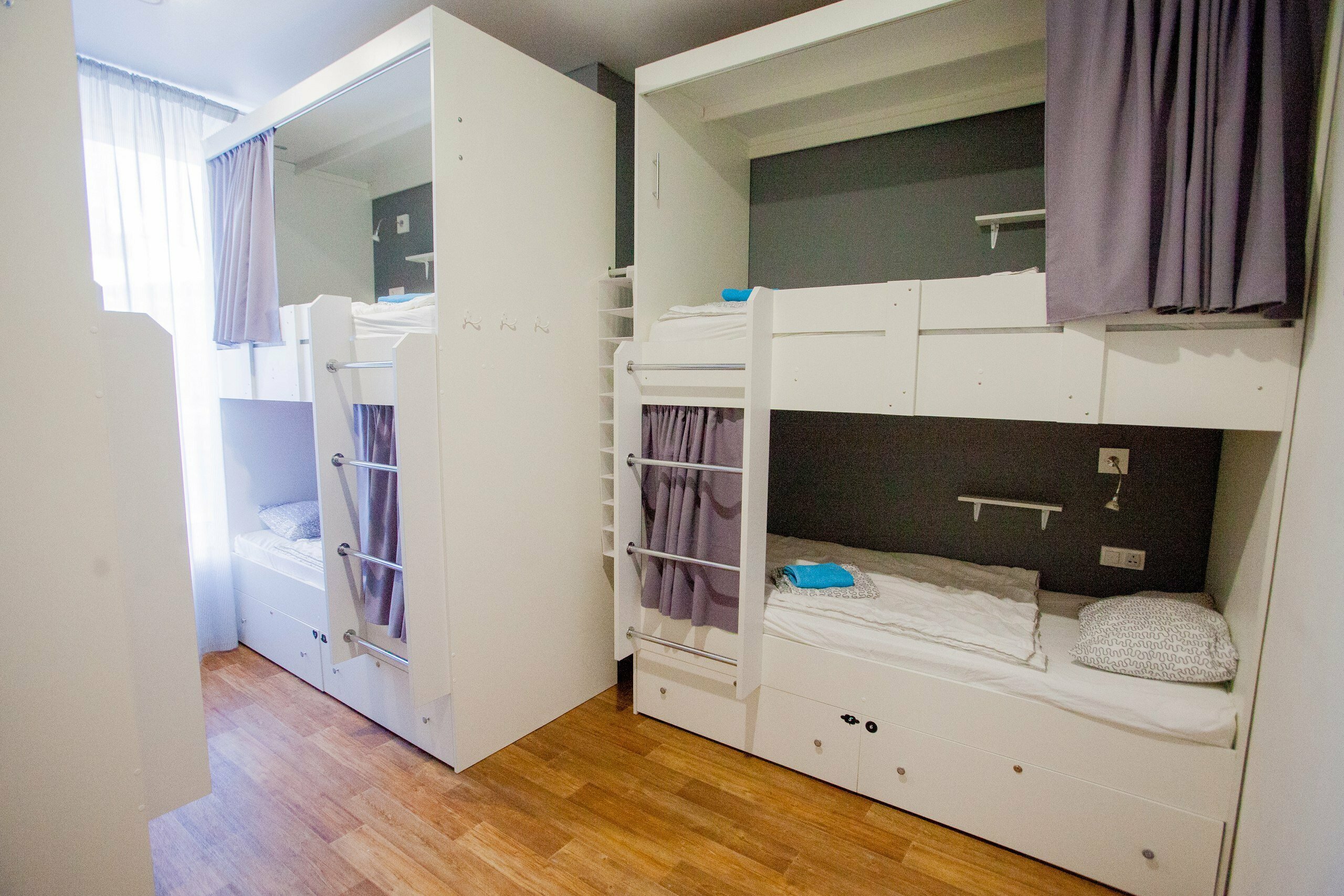 Кровать в общем 6-местном номере