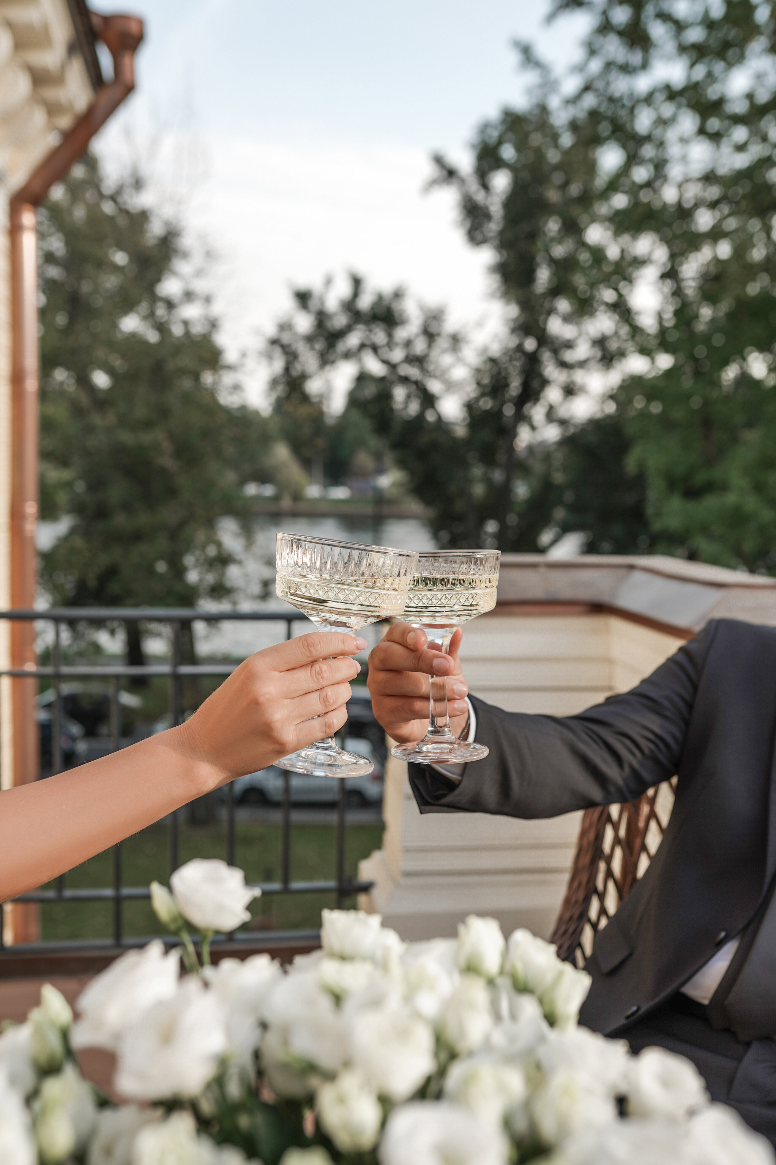 Люкс с кроватью размера «king-size» и балконом