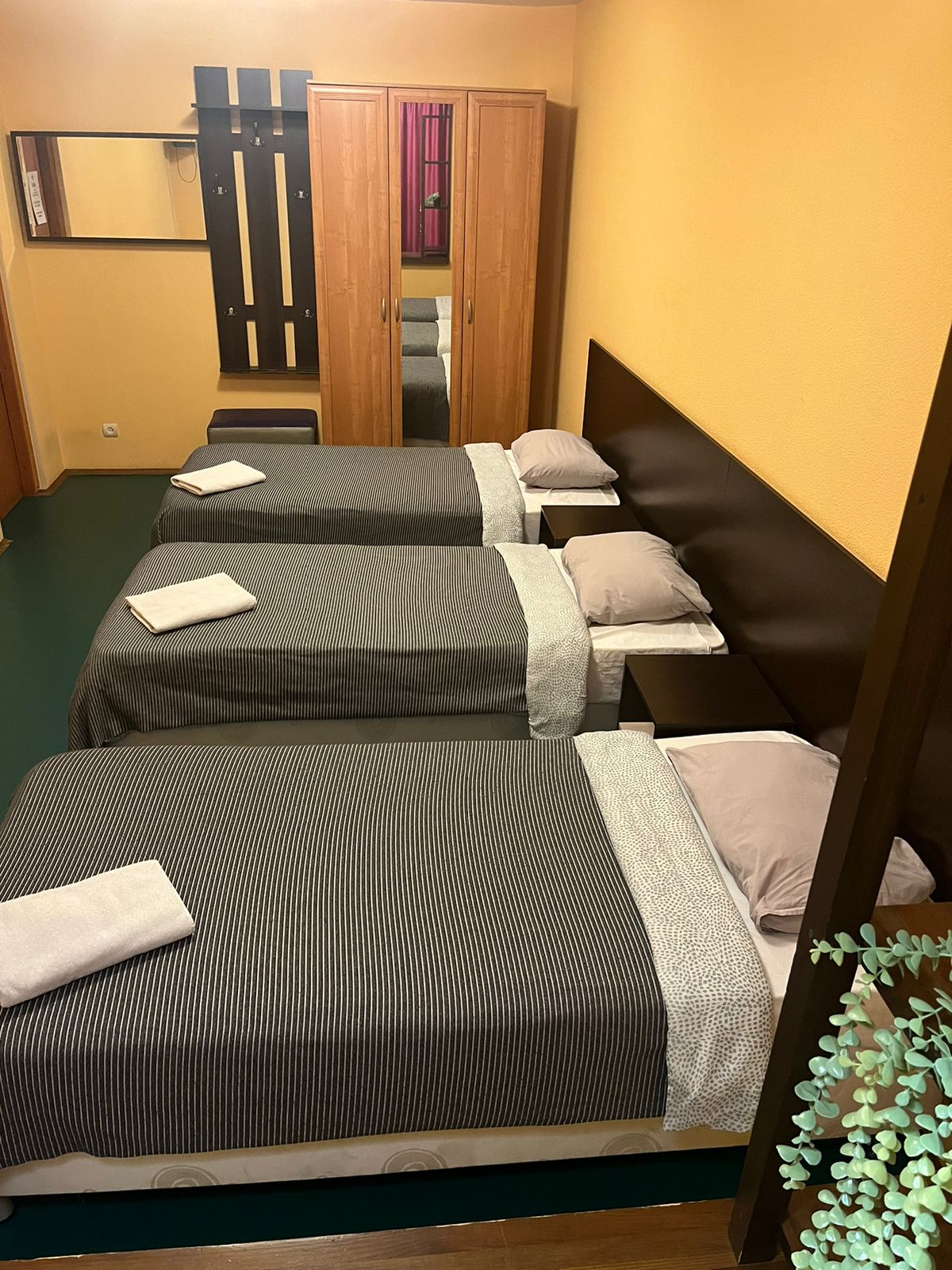 Трехместный номер эконом-класса