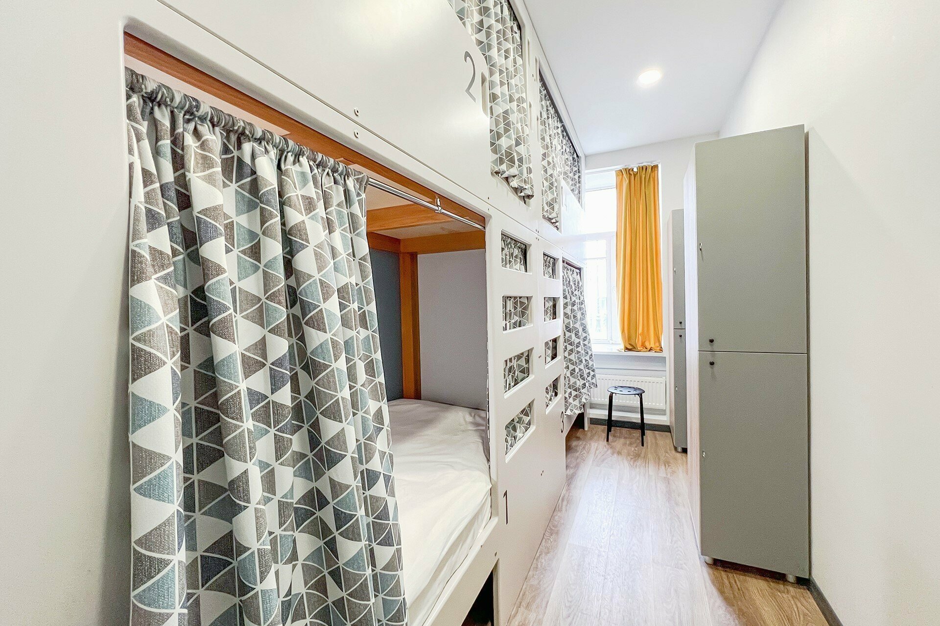 Общий 4-местный номер для мужчин и женщин