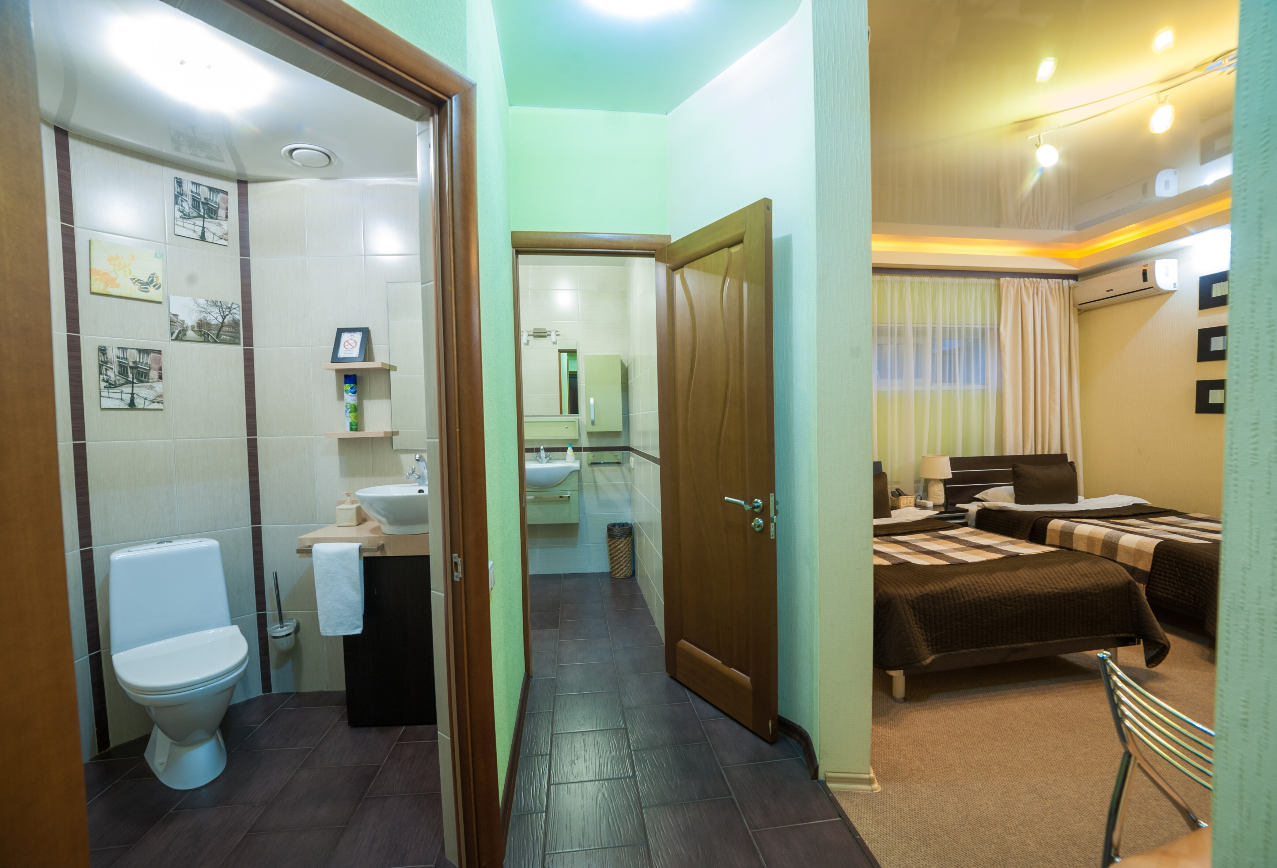 Двухместный номер с 2 отдельными кроватями