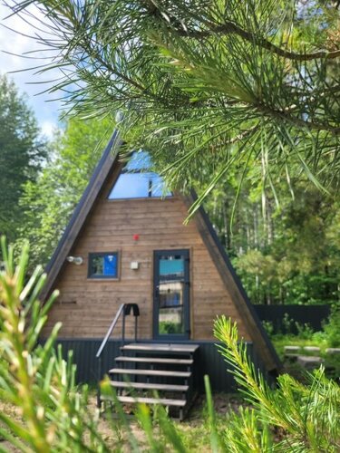 Дом A-frame в 4 Сезона