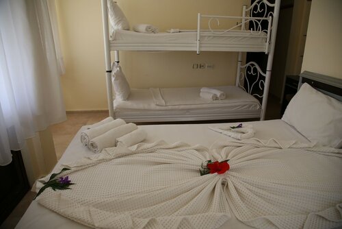 Четырехместный номер базового типа, Несколько кроватей в Hotel Aksel