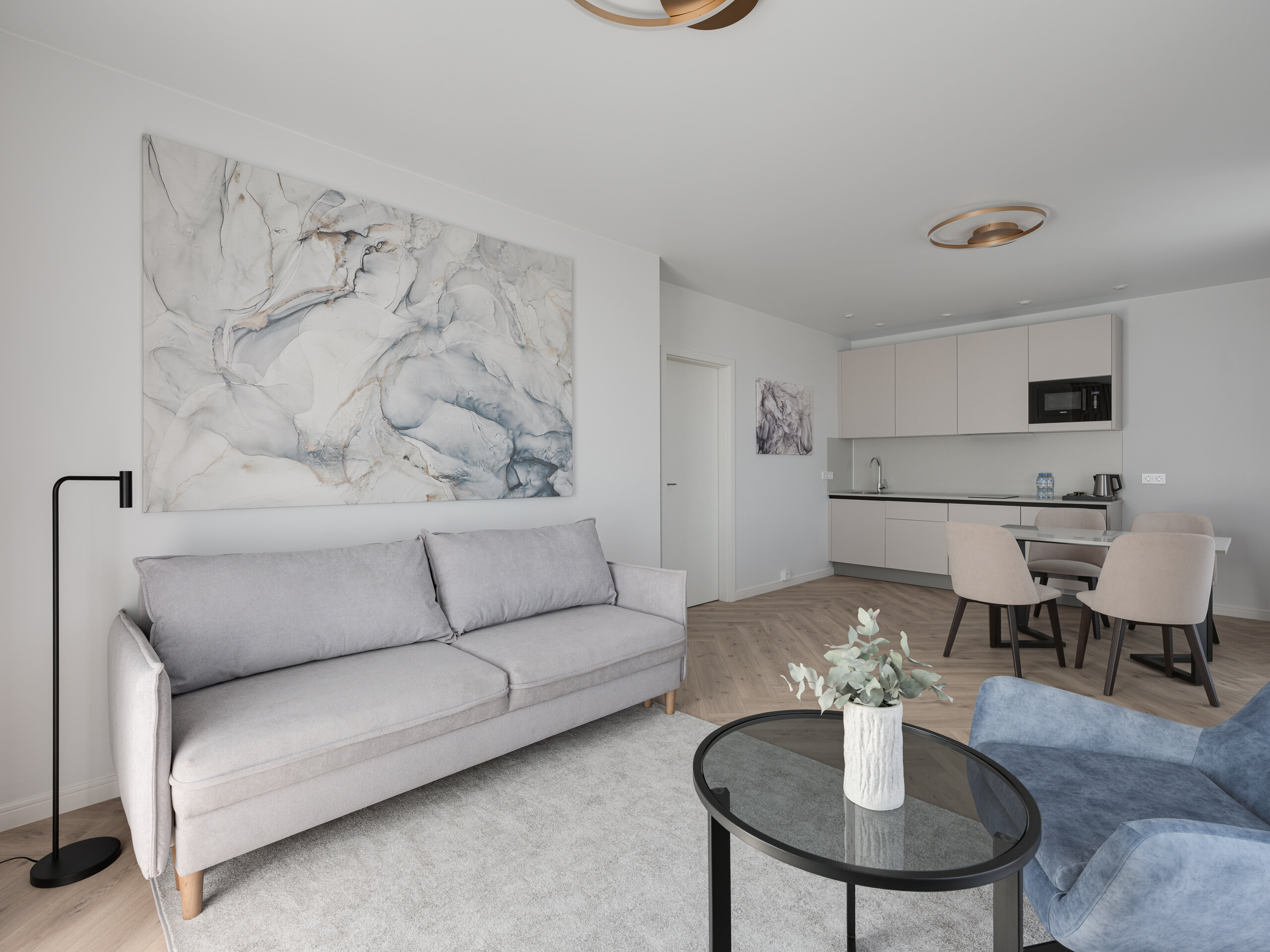 Апартаменты с 1 спальней