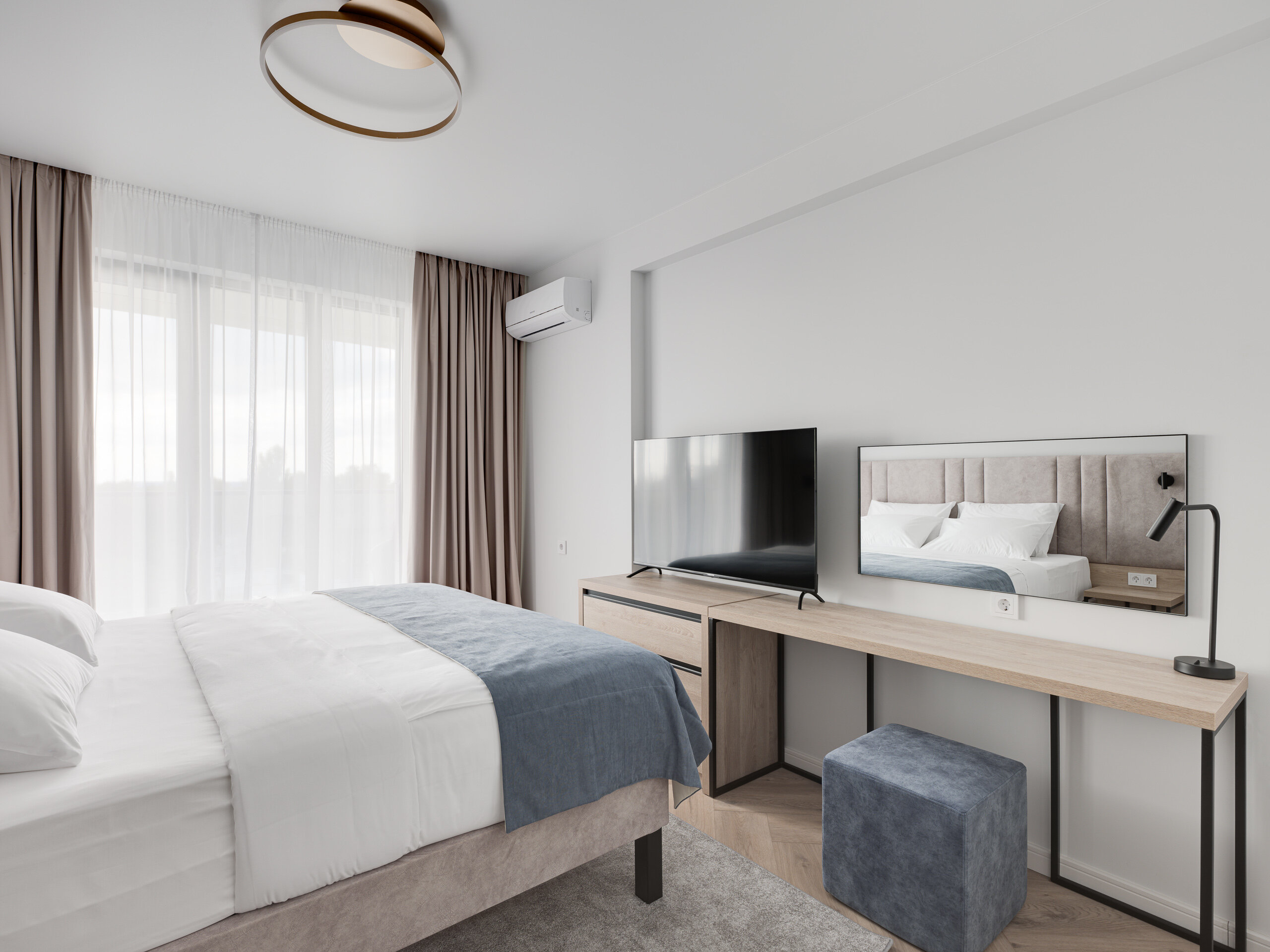 Апартаменты с 1 спальней