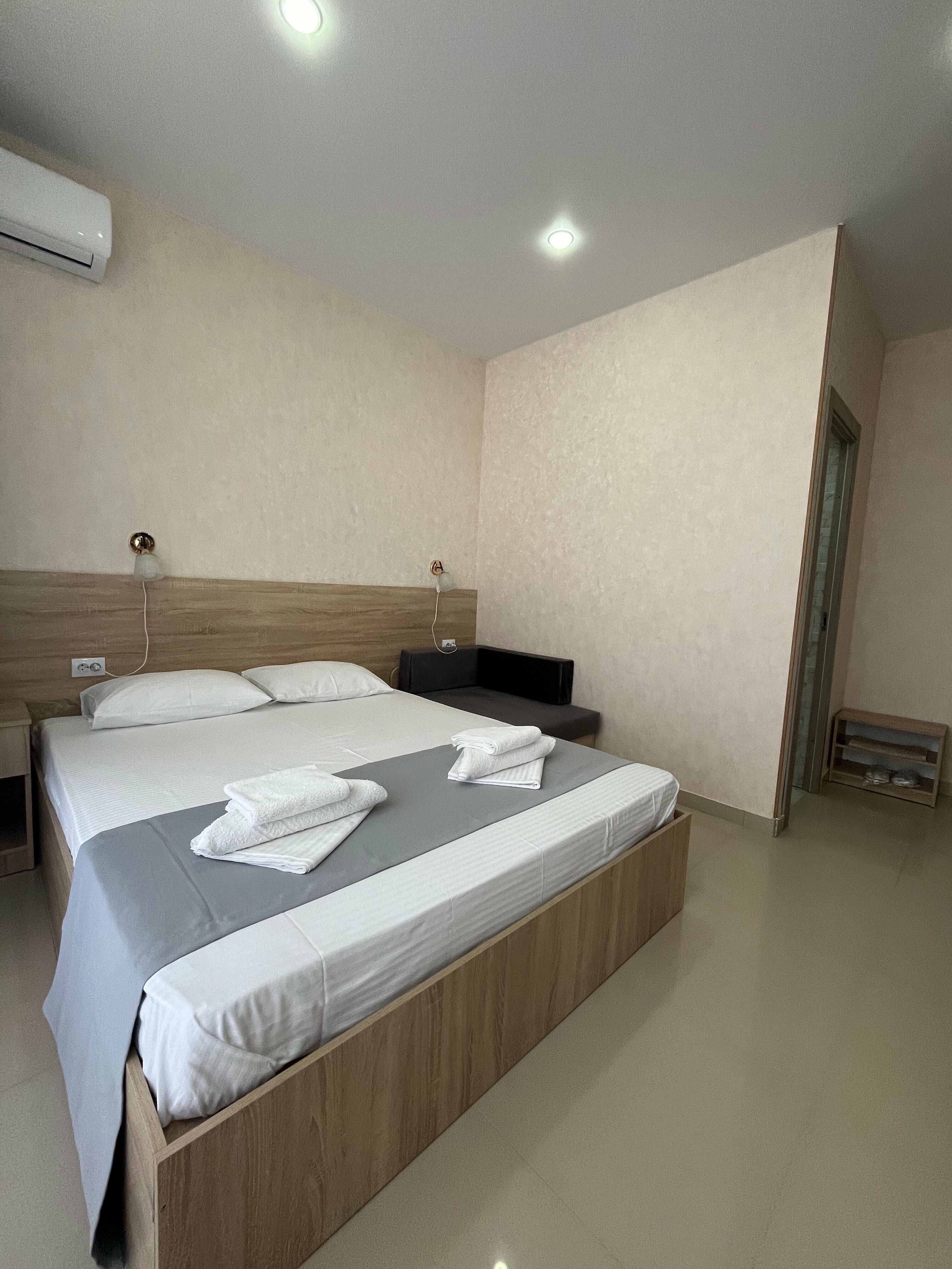 Двухместный номер с 1 кроватью и видом на горы