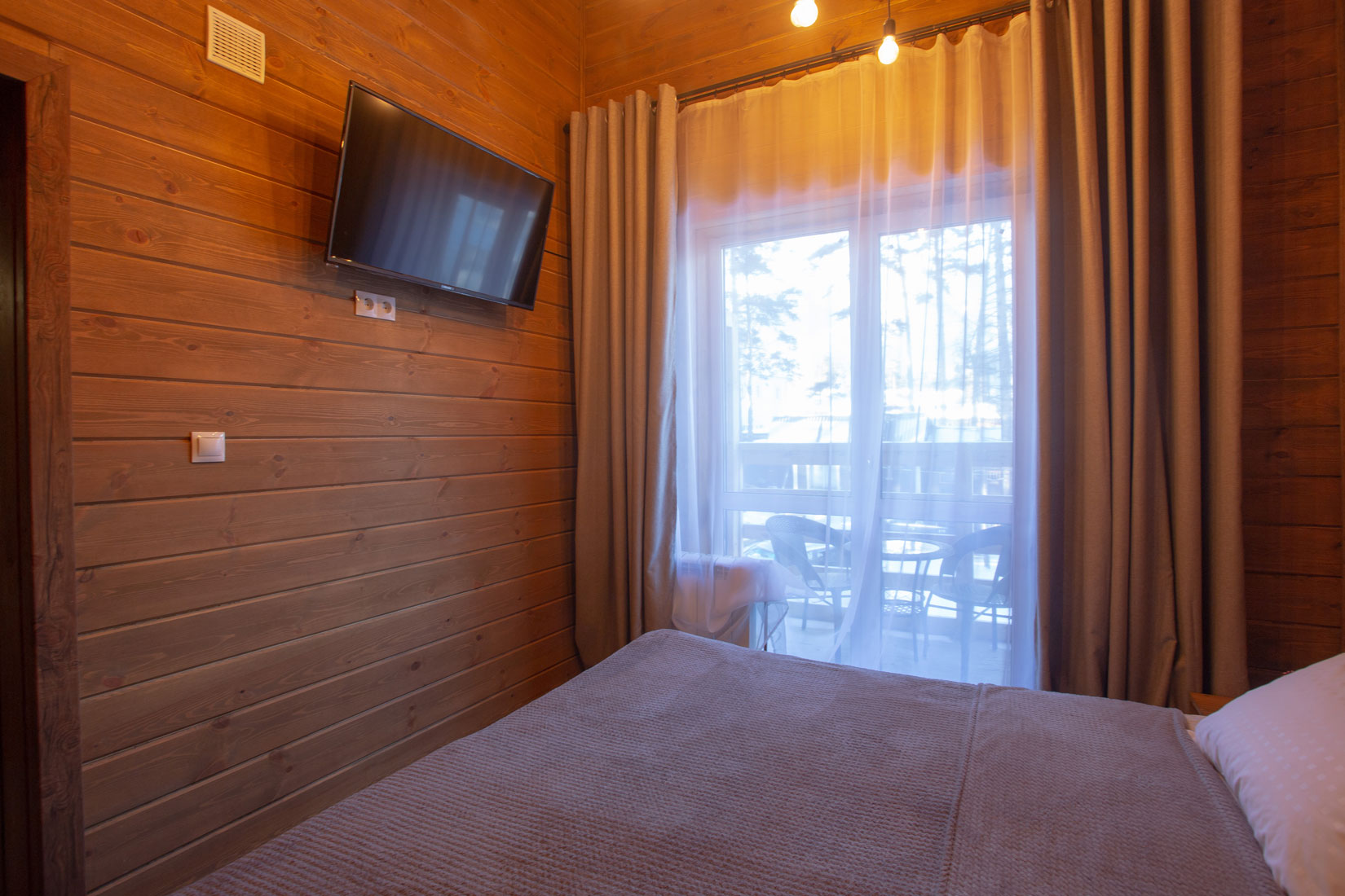 Двухместный номер с 1 кроватью и балконом