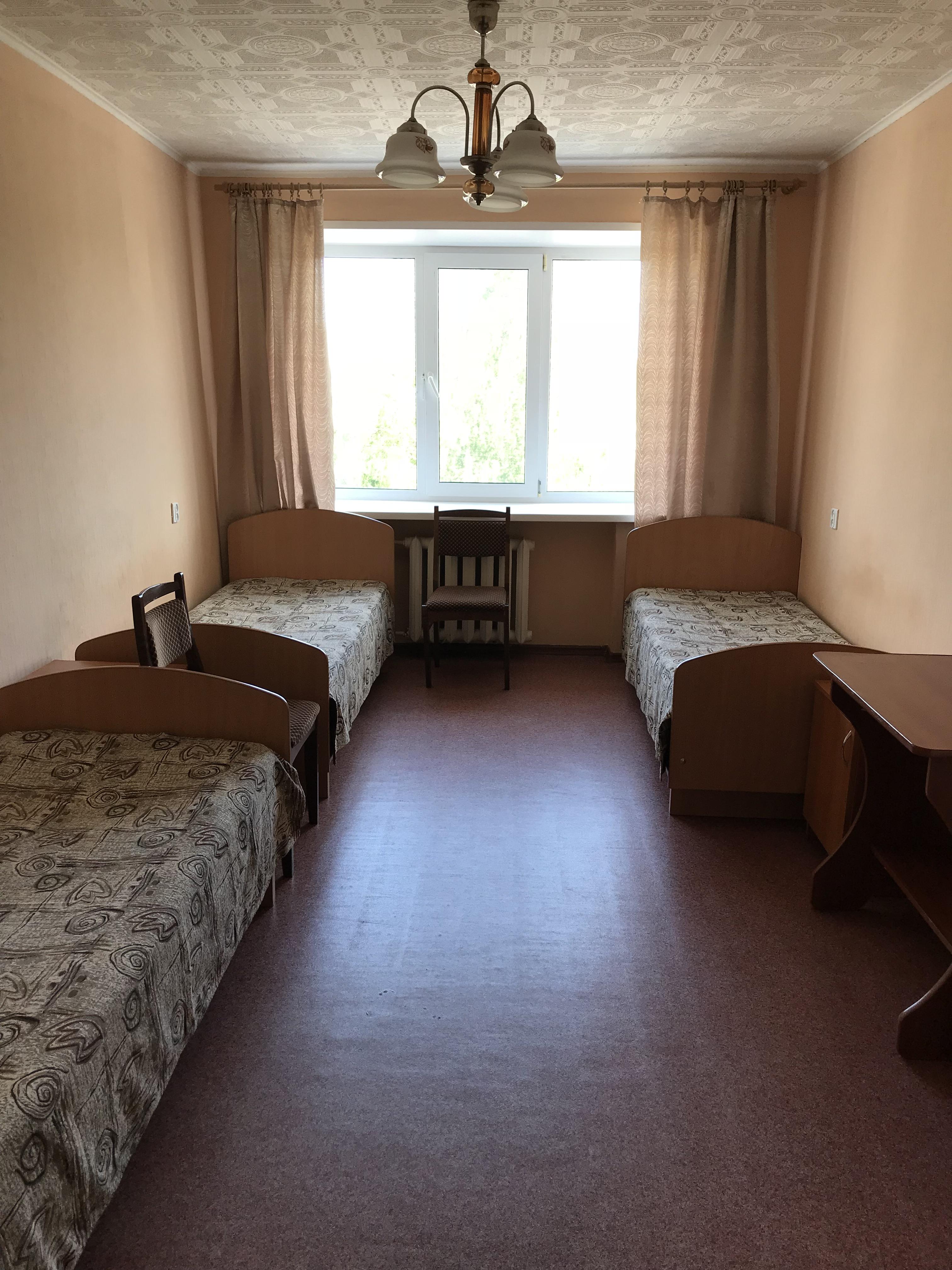 Бюджетный трехместный номер