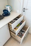 2-комнатные апартаменты эконом с 2 двуспальными кроватями (без окна) в Prim Rooms Apartments