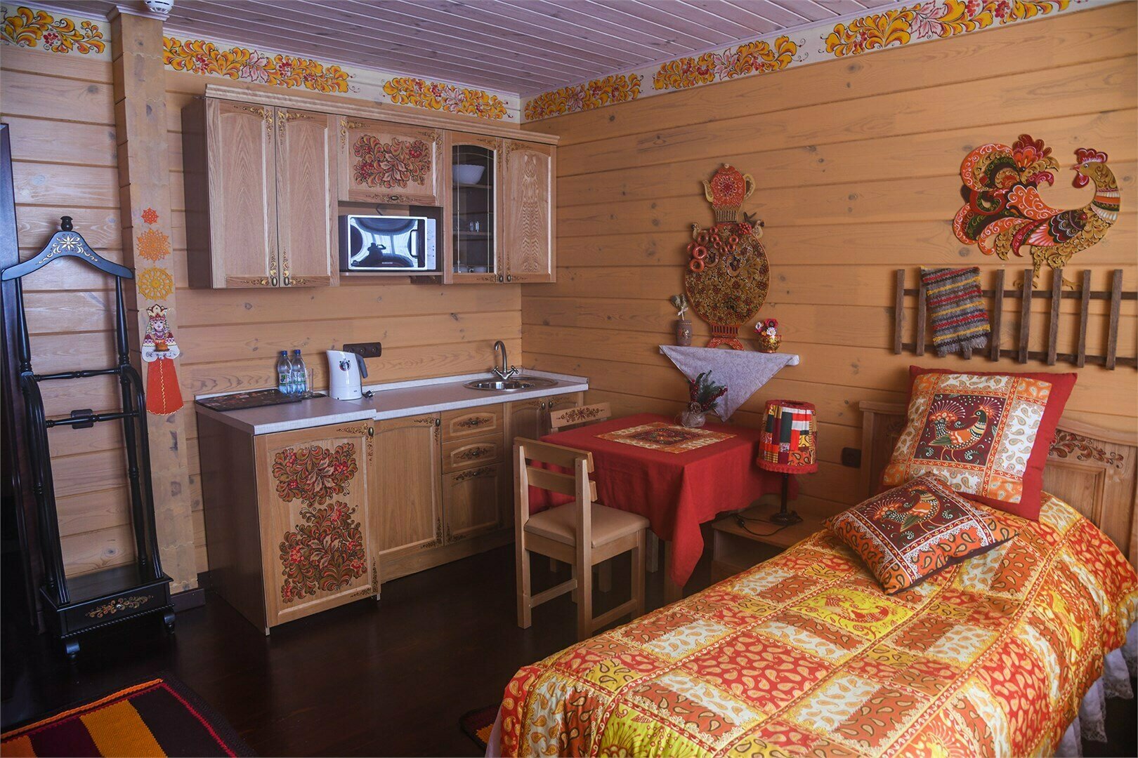 Стандартный номер с 2 кроватями и мини-кухней