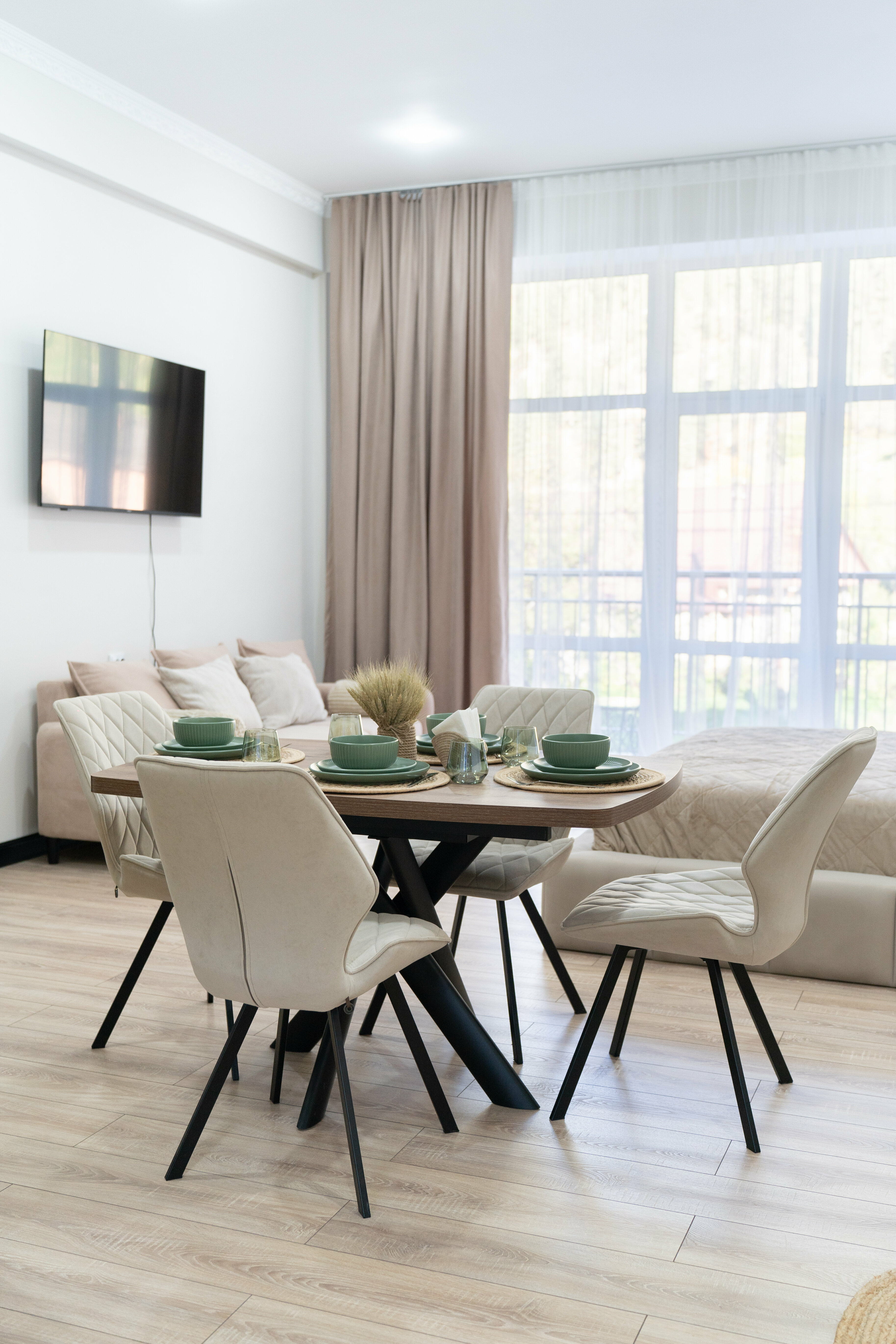 Двухместный номер Делюкс с 1 кроватью и балконом