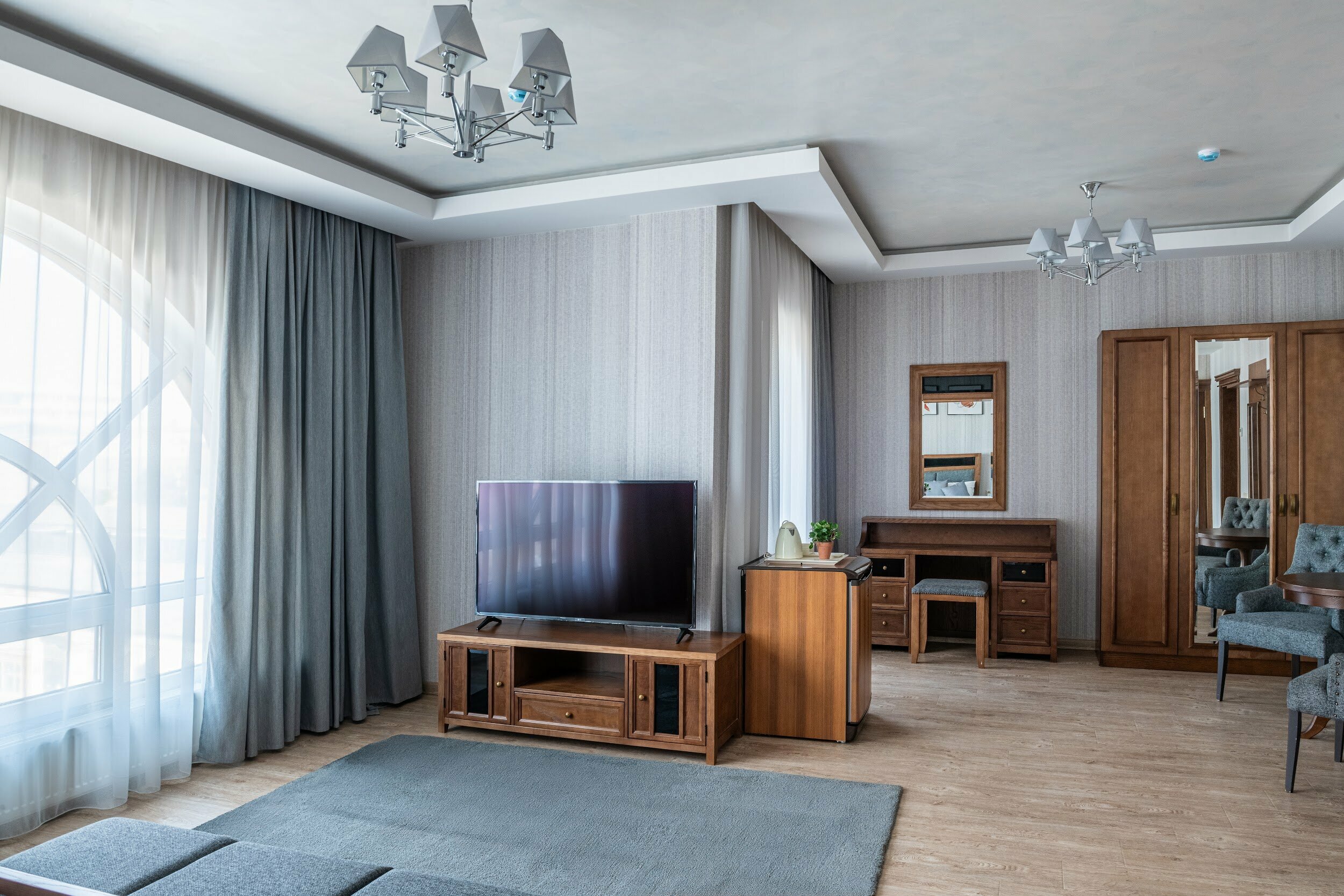 Двухместный номер с 1 кроватью и балконом