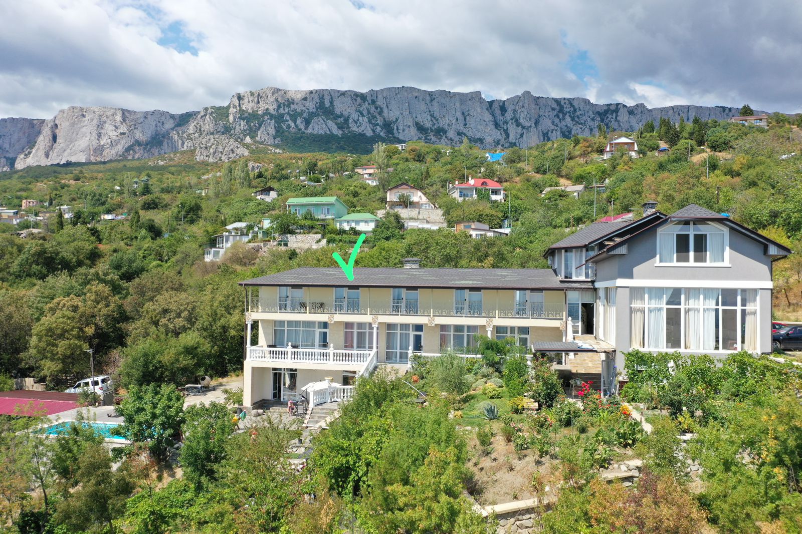 Двухместный номер Делюкс с 1 кроватью и балконом, вид на море