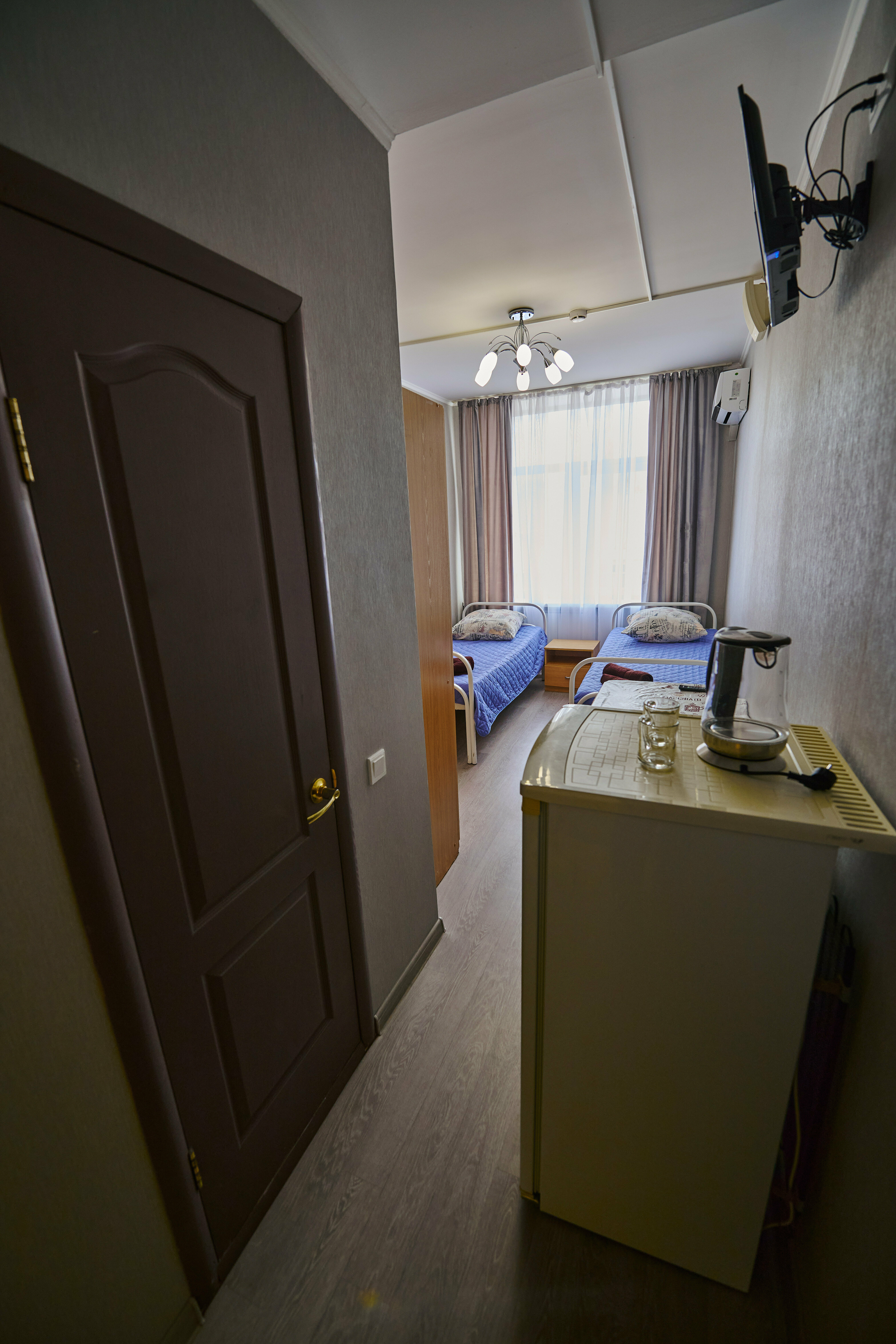 Двухместный номер с 2 отдельными кроватями и душем