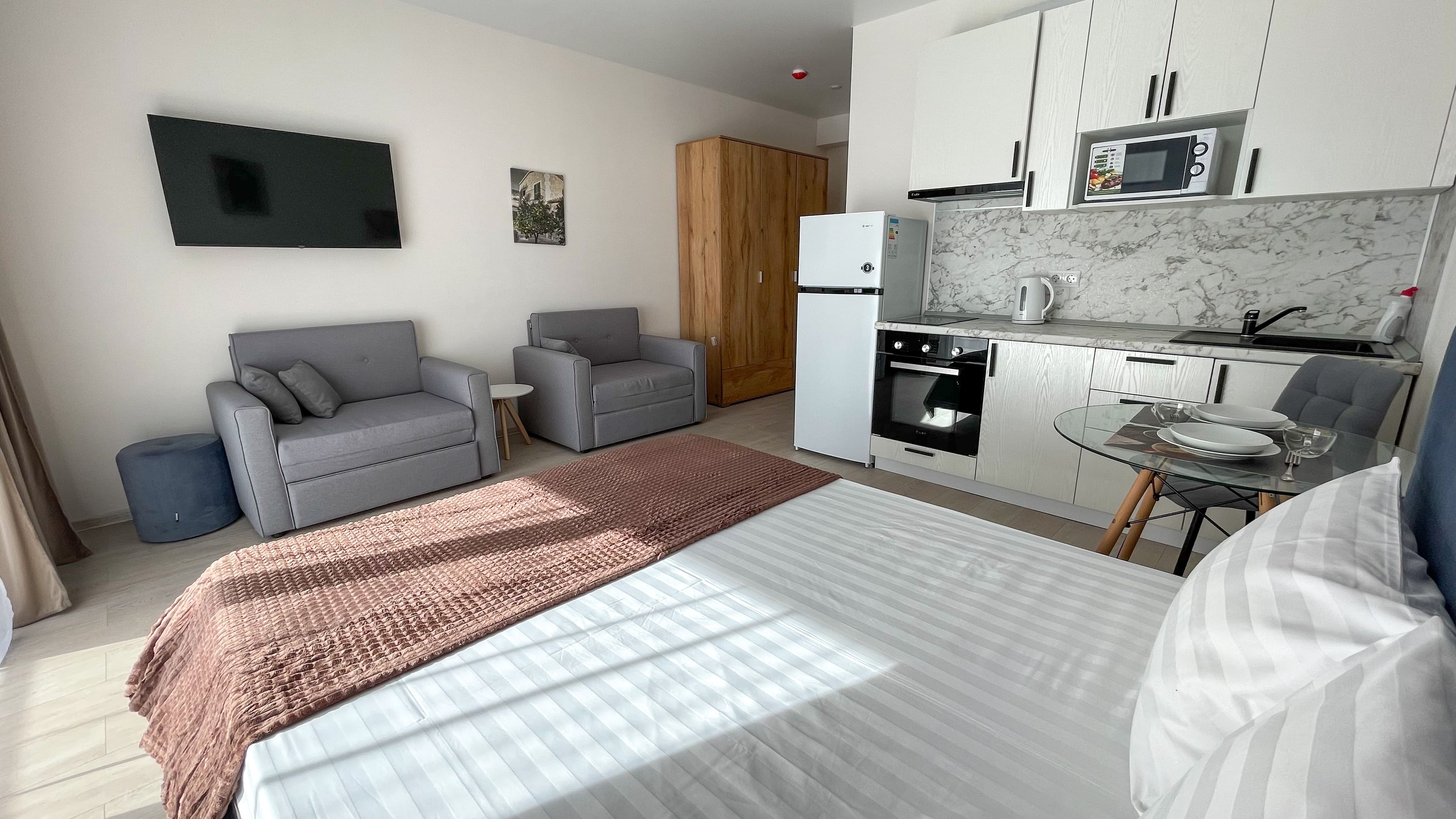 Апартаменты с балконом