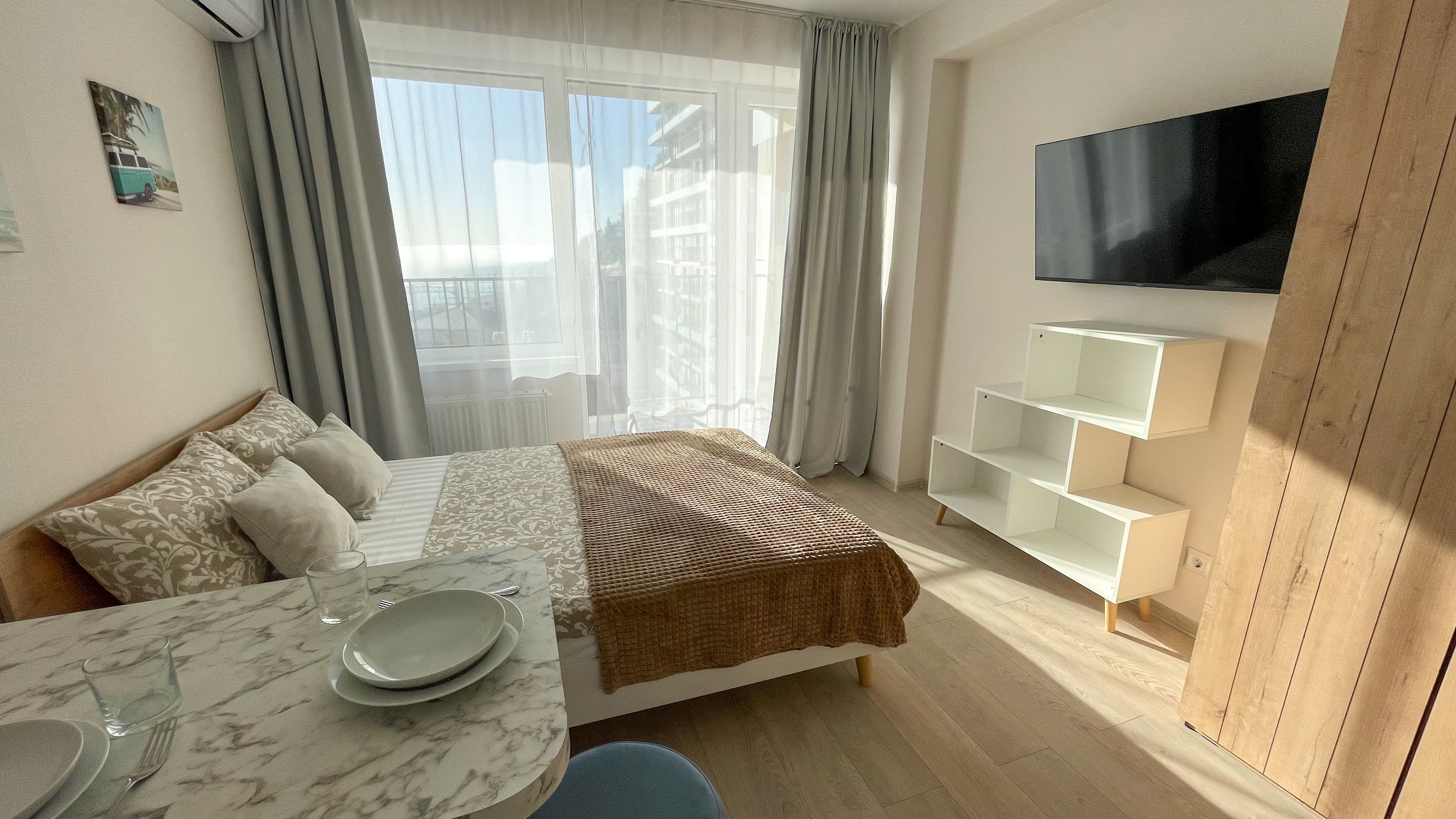 Апартаменты с балконом