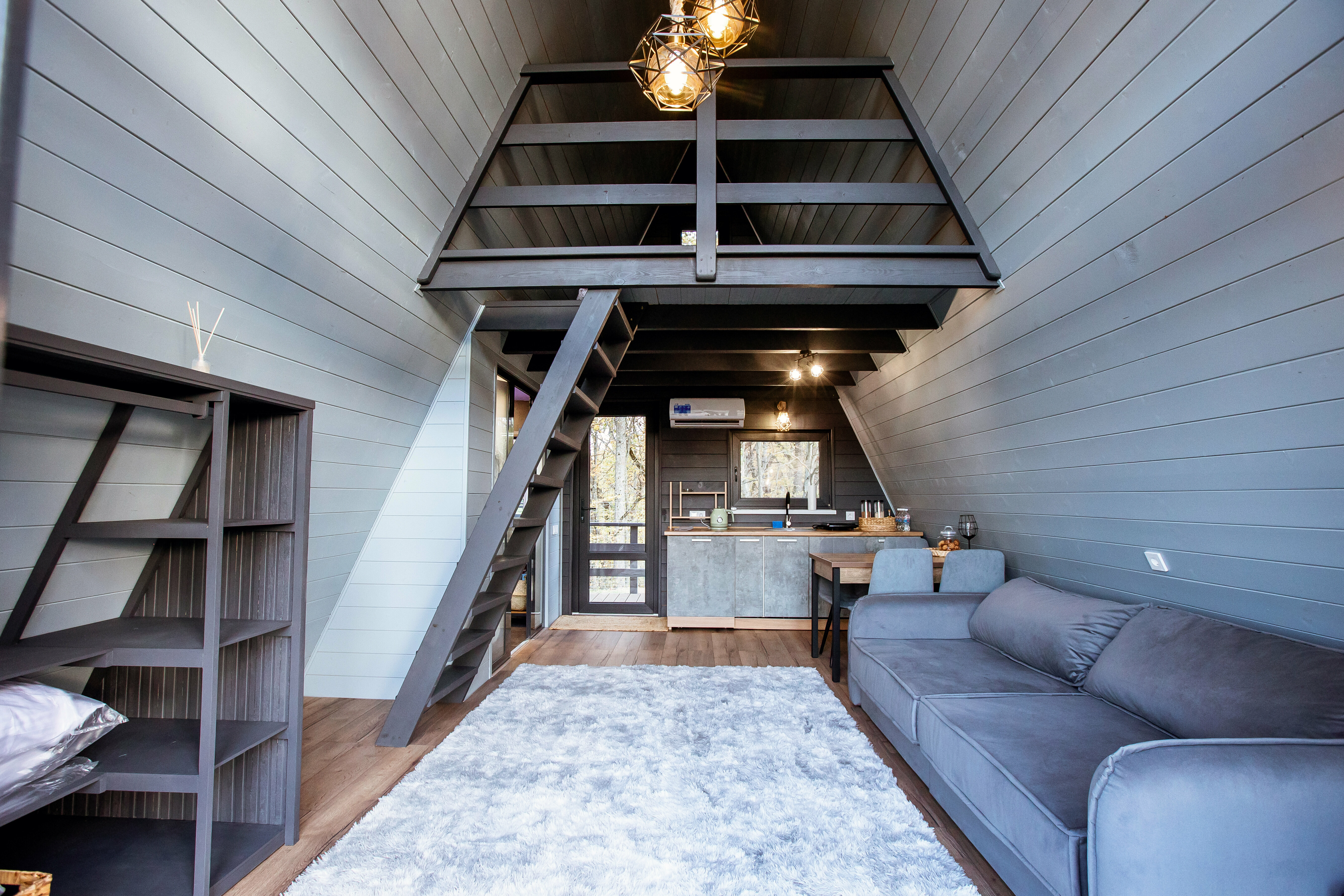 Двухуровневый четырехместный номер