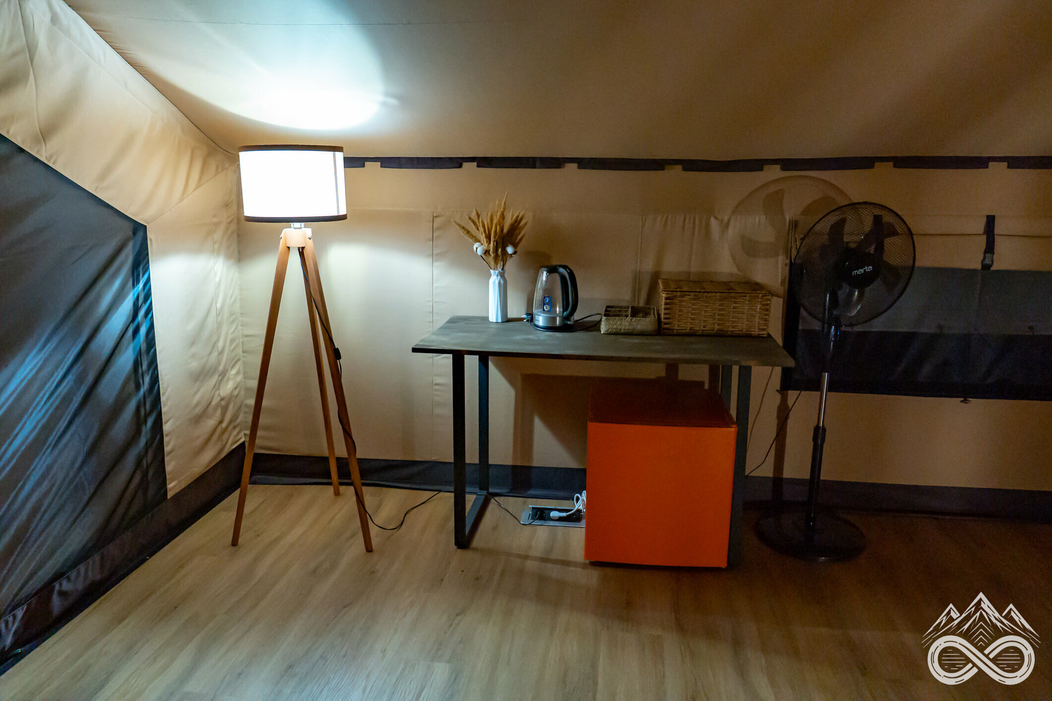 Четырехместный номер с видом на горы