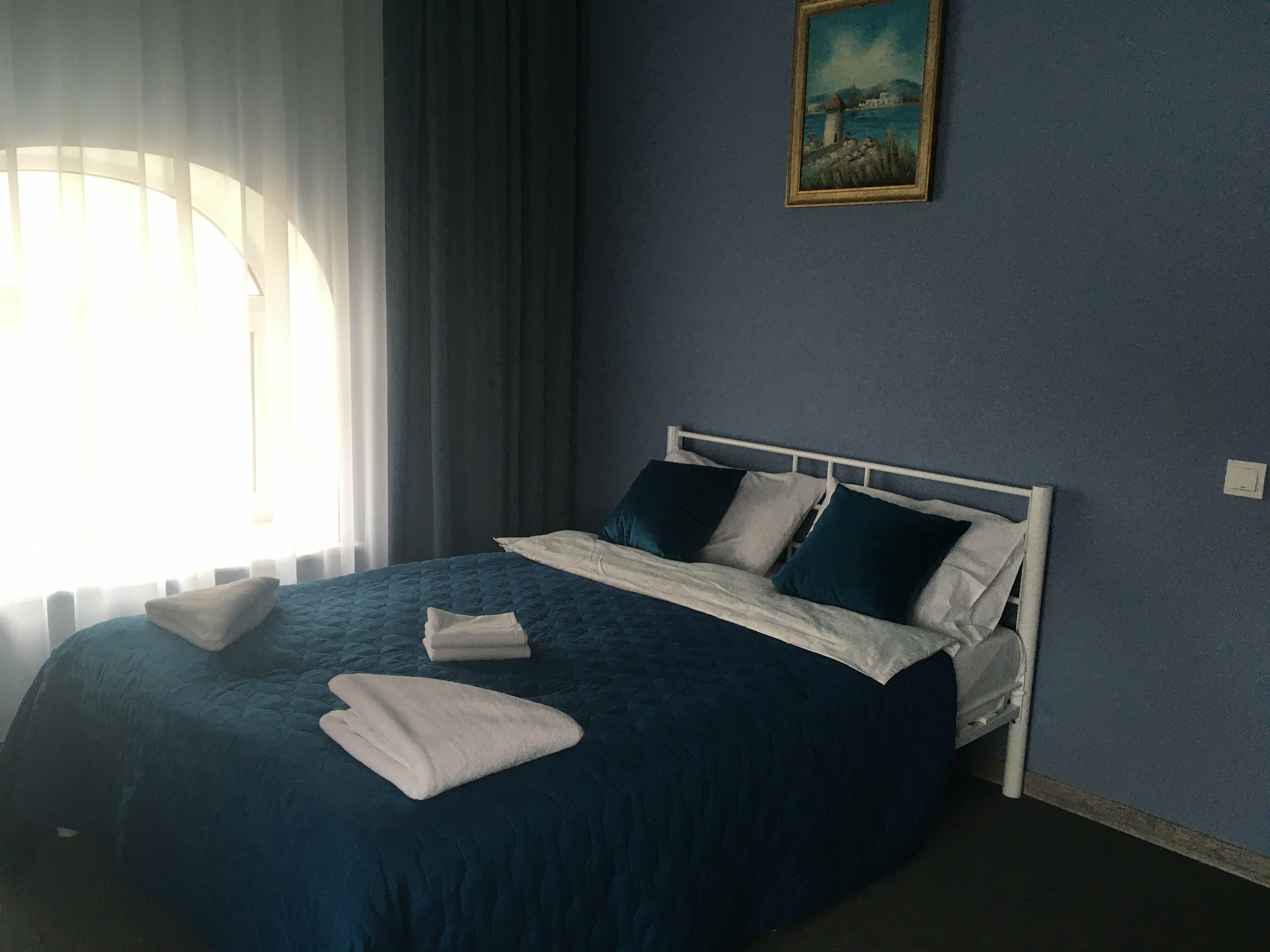 Двухместный номер с 1 кроватью и общей ванной комнатой