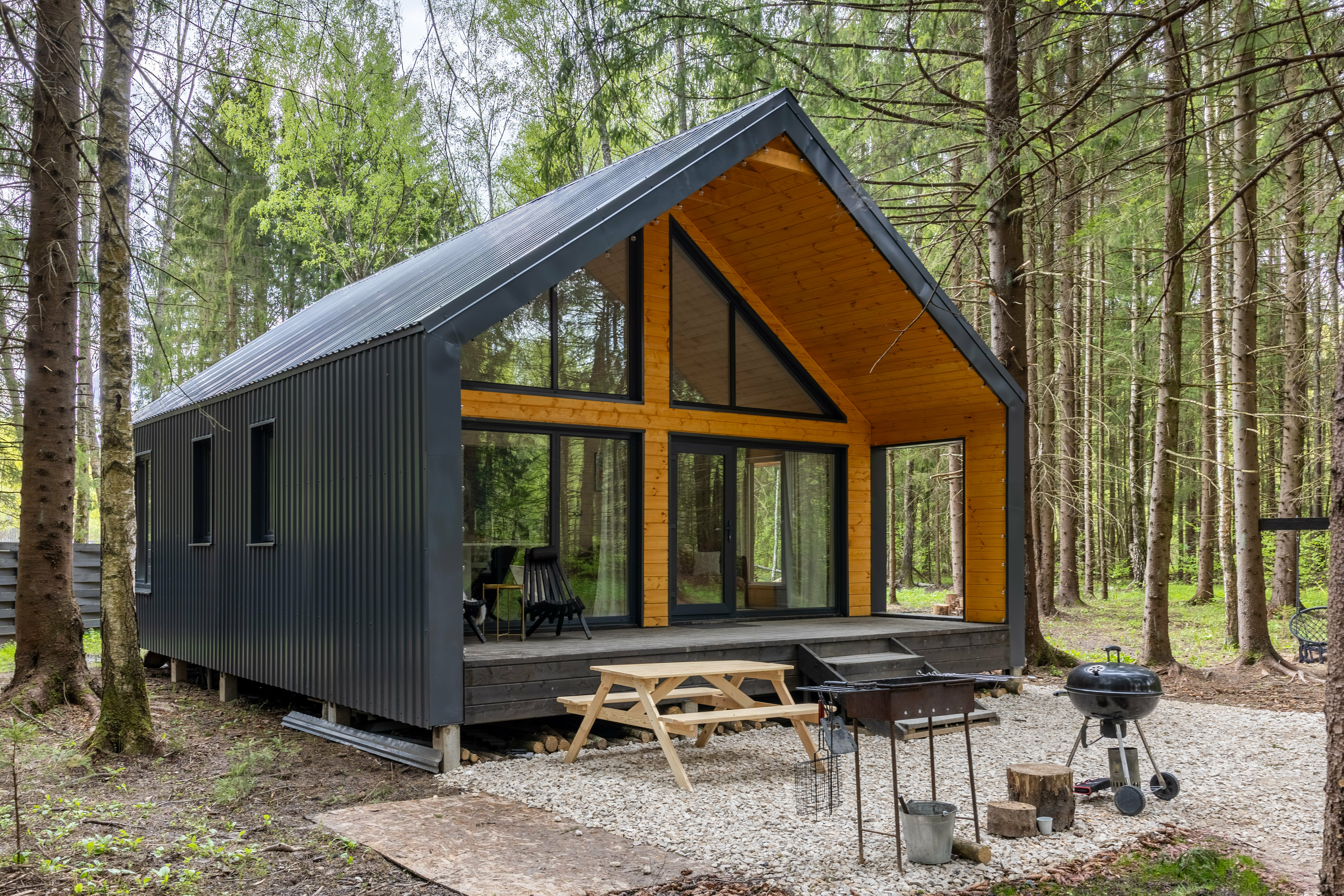 Дом с видом на лес