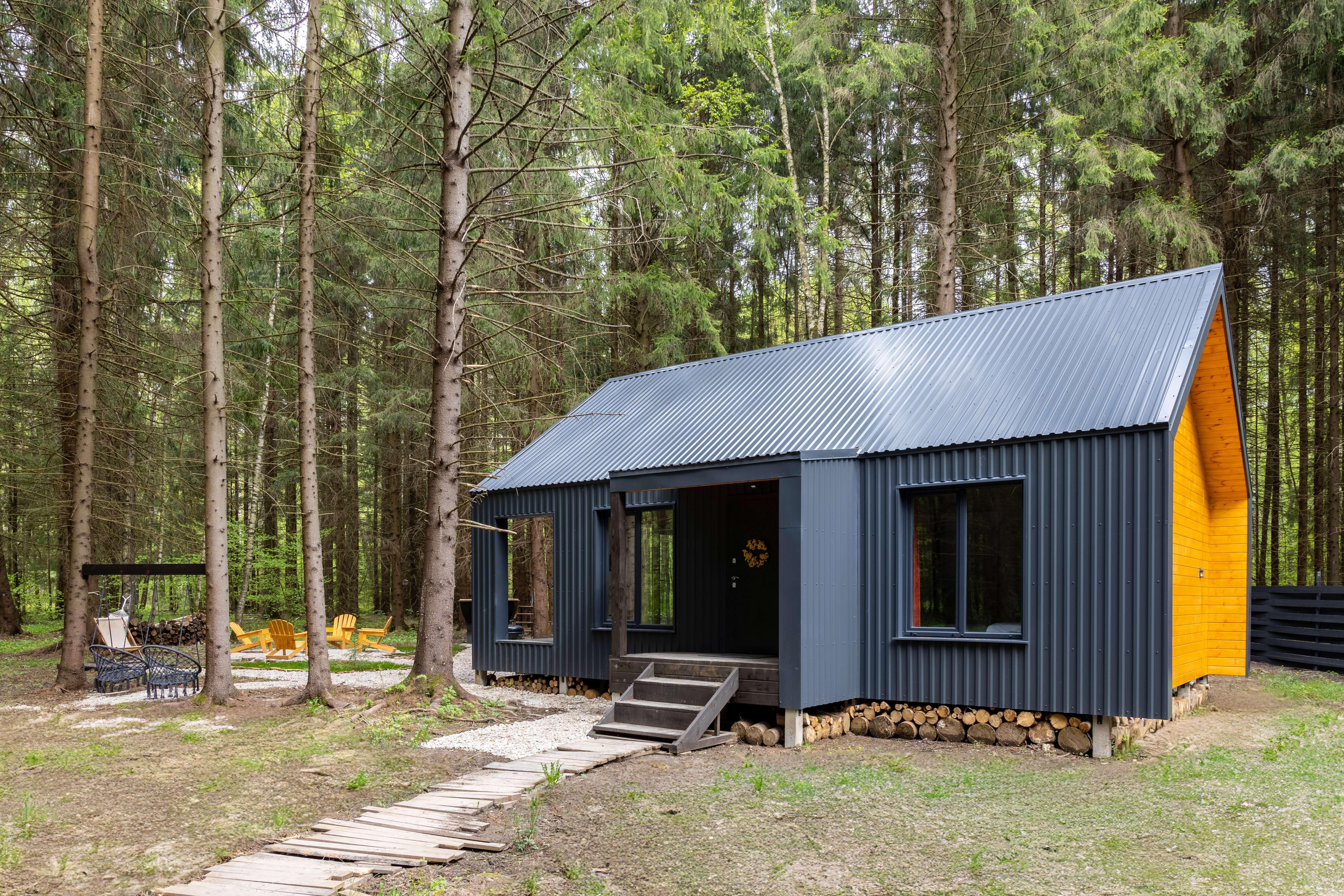 Дом с видом на лес