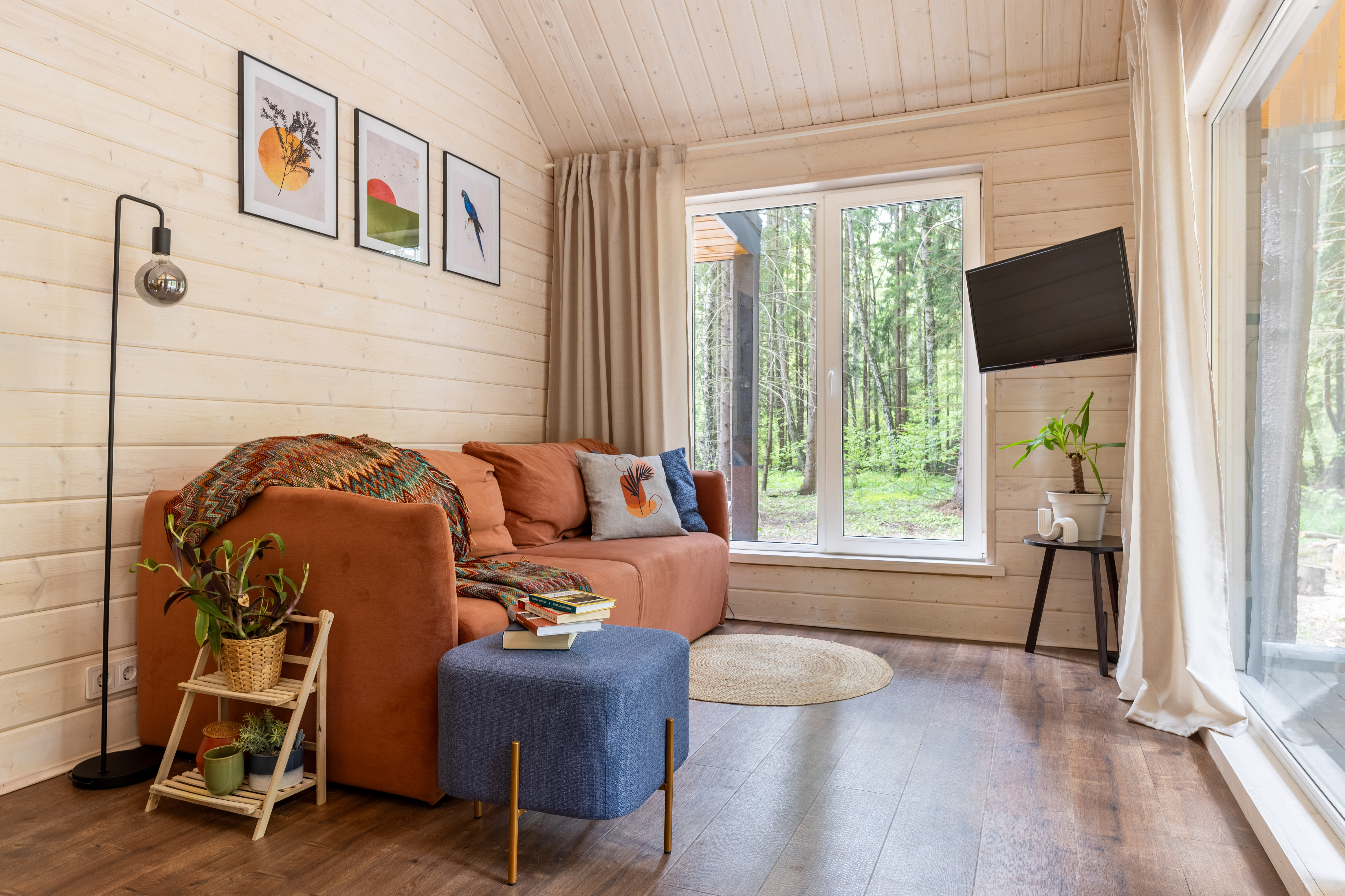 Дом с видом на лес