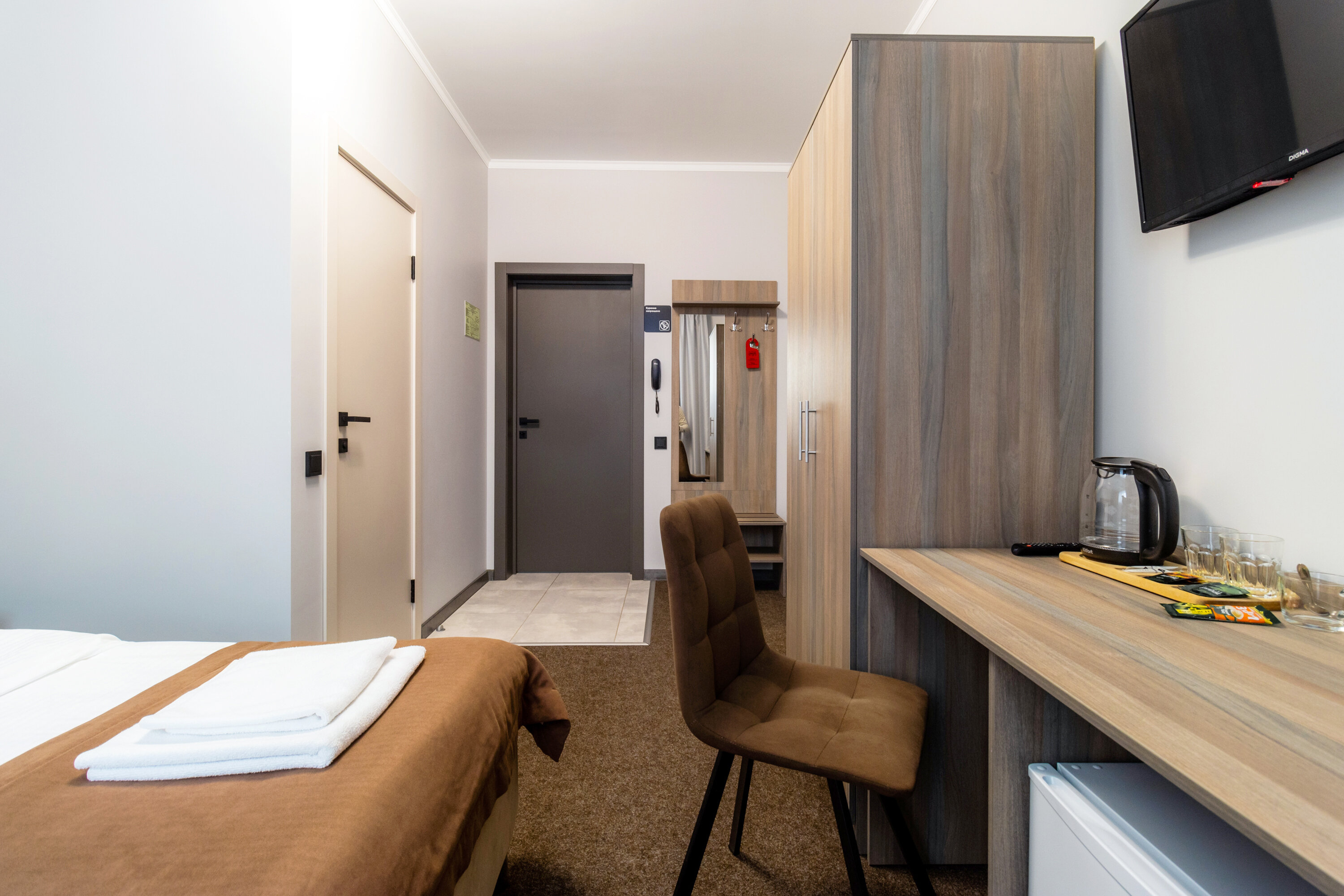 Стандартный двухместный номер с 1 кроватью или 2 отдельными кроватями