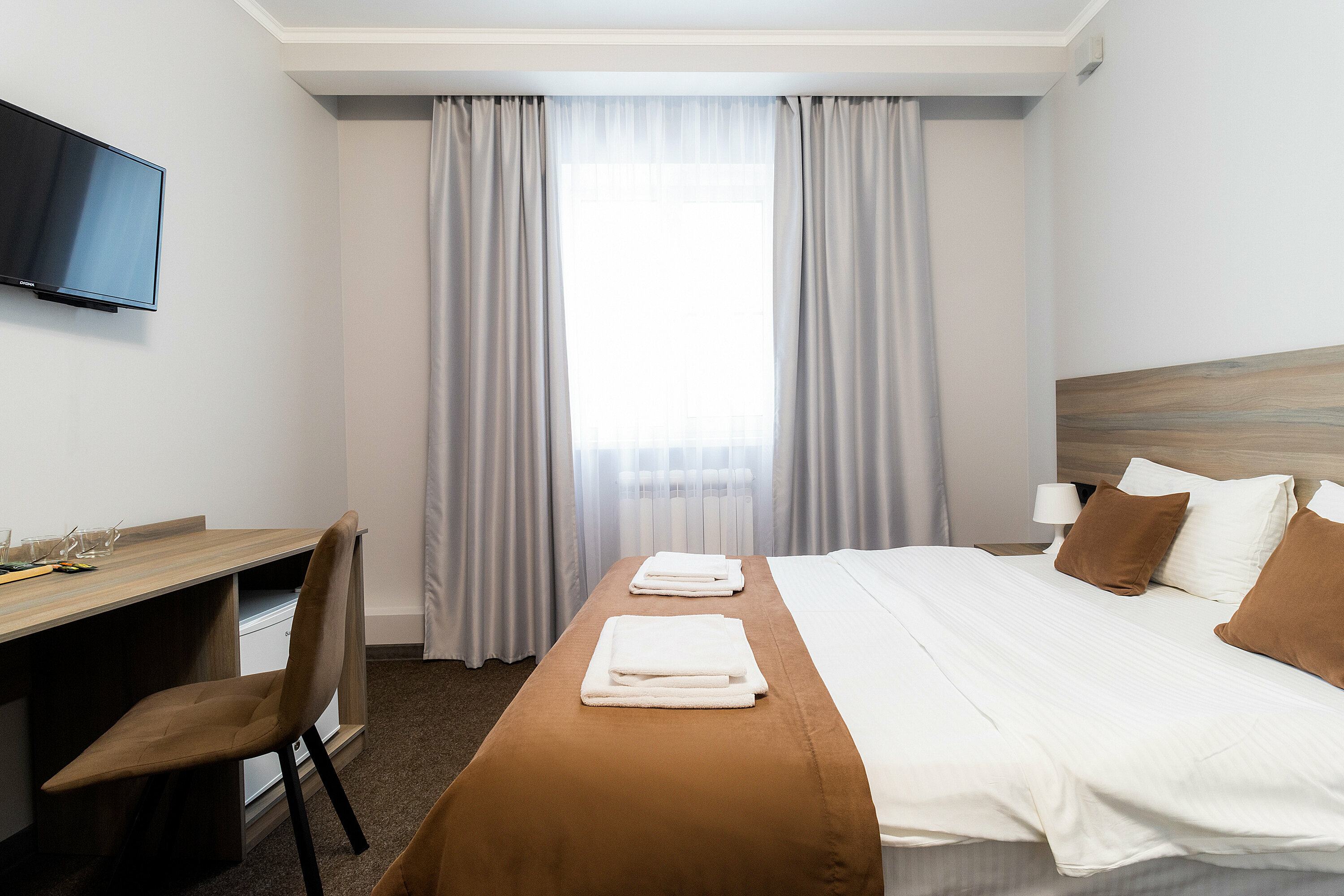 Стандартный двухместный номер с 1 кроватью или 2 отдельными кроватями