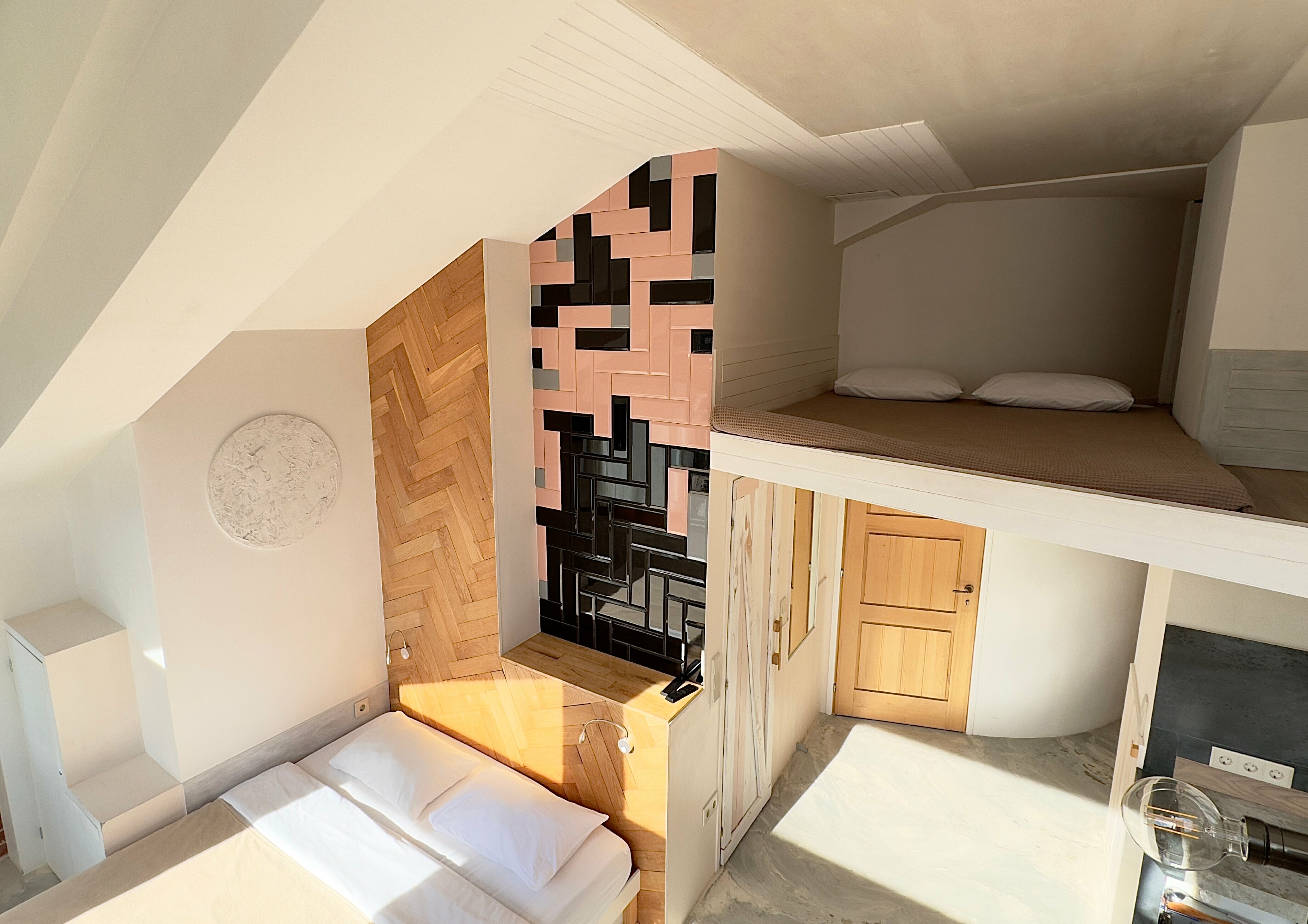 Четырехместный номер с видом на горы