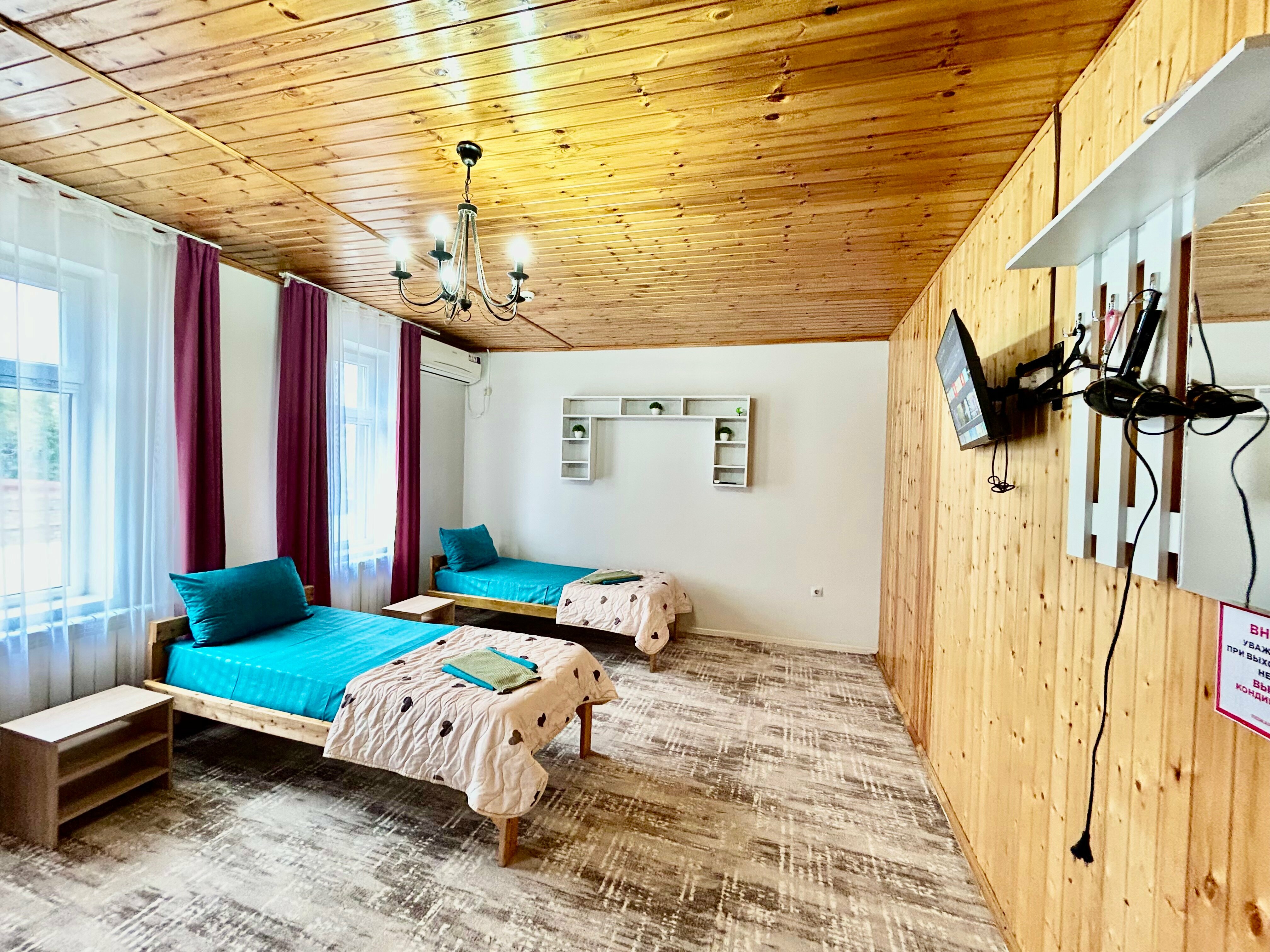 Бюджетный двухместный номер с 2 отдельными кроватями